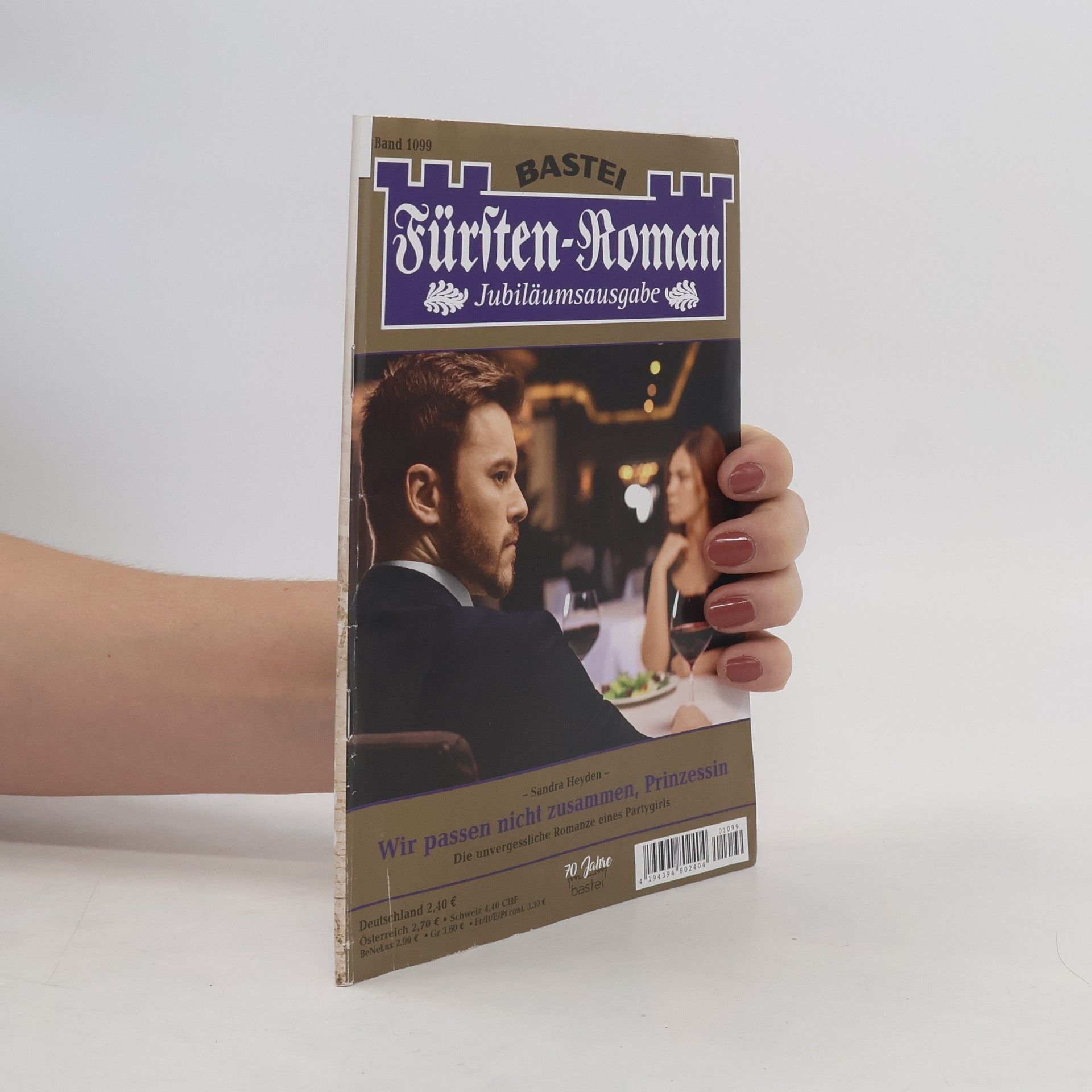 Sandra Heyden Fürsten-Roman Band 1099. Jubiläumsausgabe