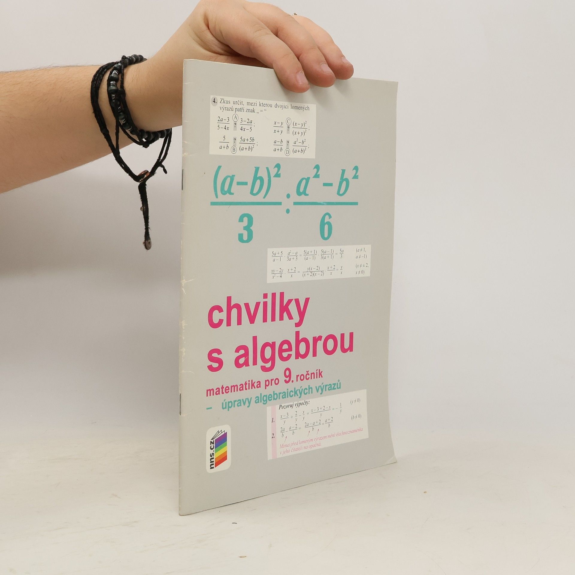 Zdena Rosecká Matematika 9. roč. Chvilky s algebrou