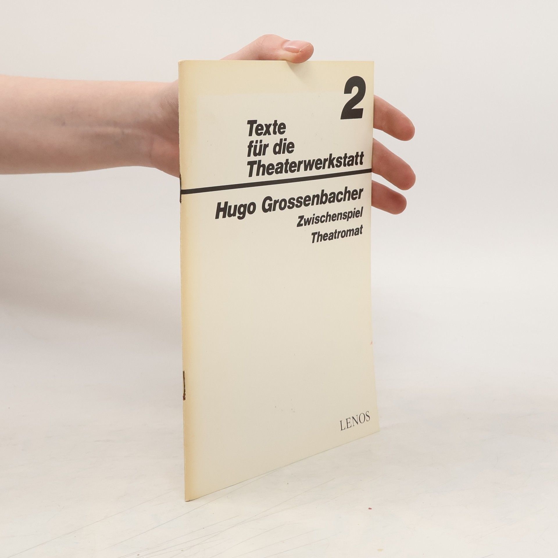 Hugo Grossenbacher Zwischenspiel