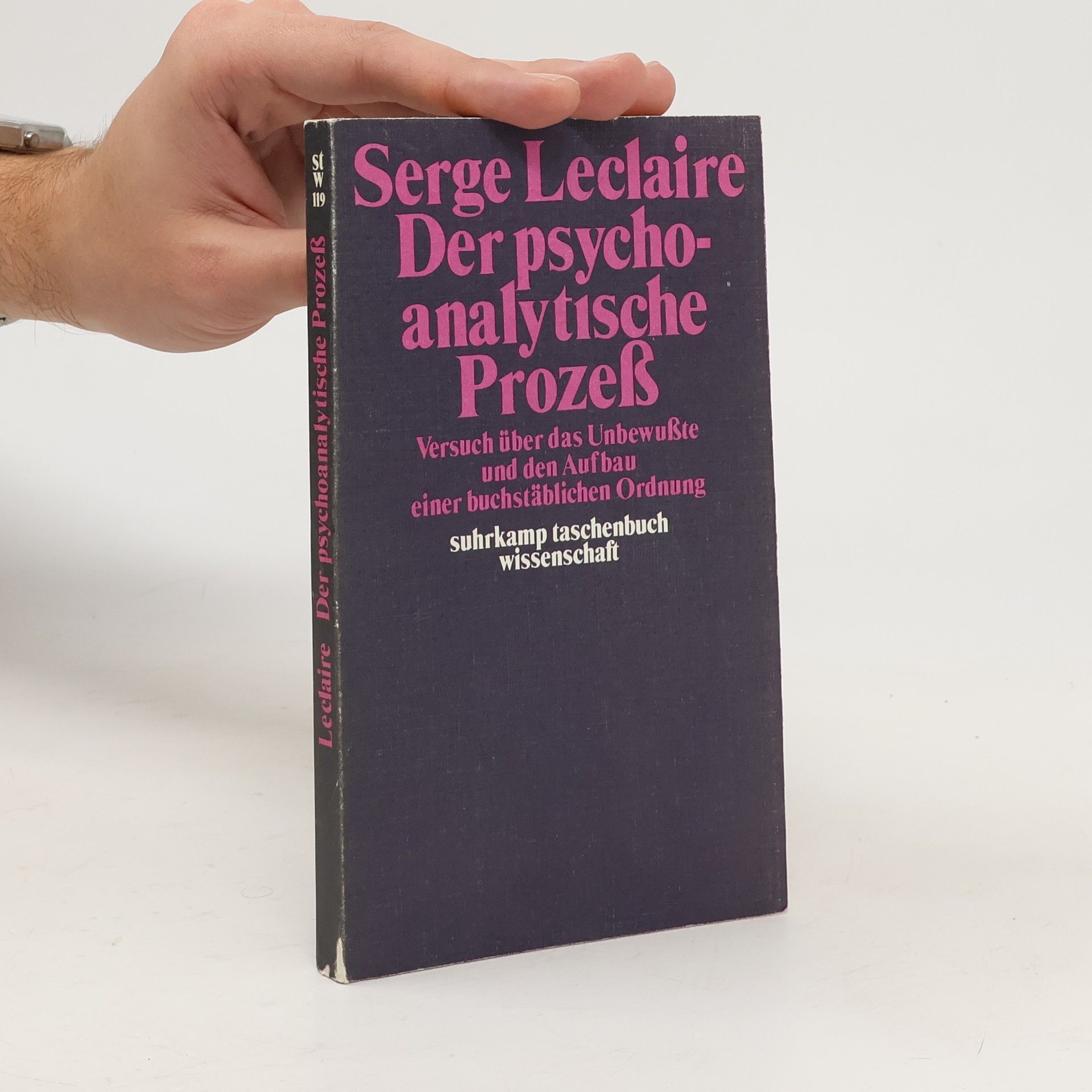 Serge Leclaire Der psychoanalytische Prozess