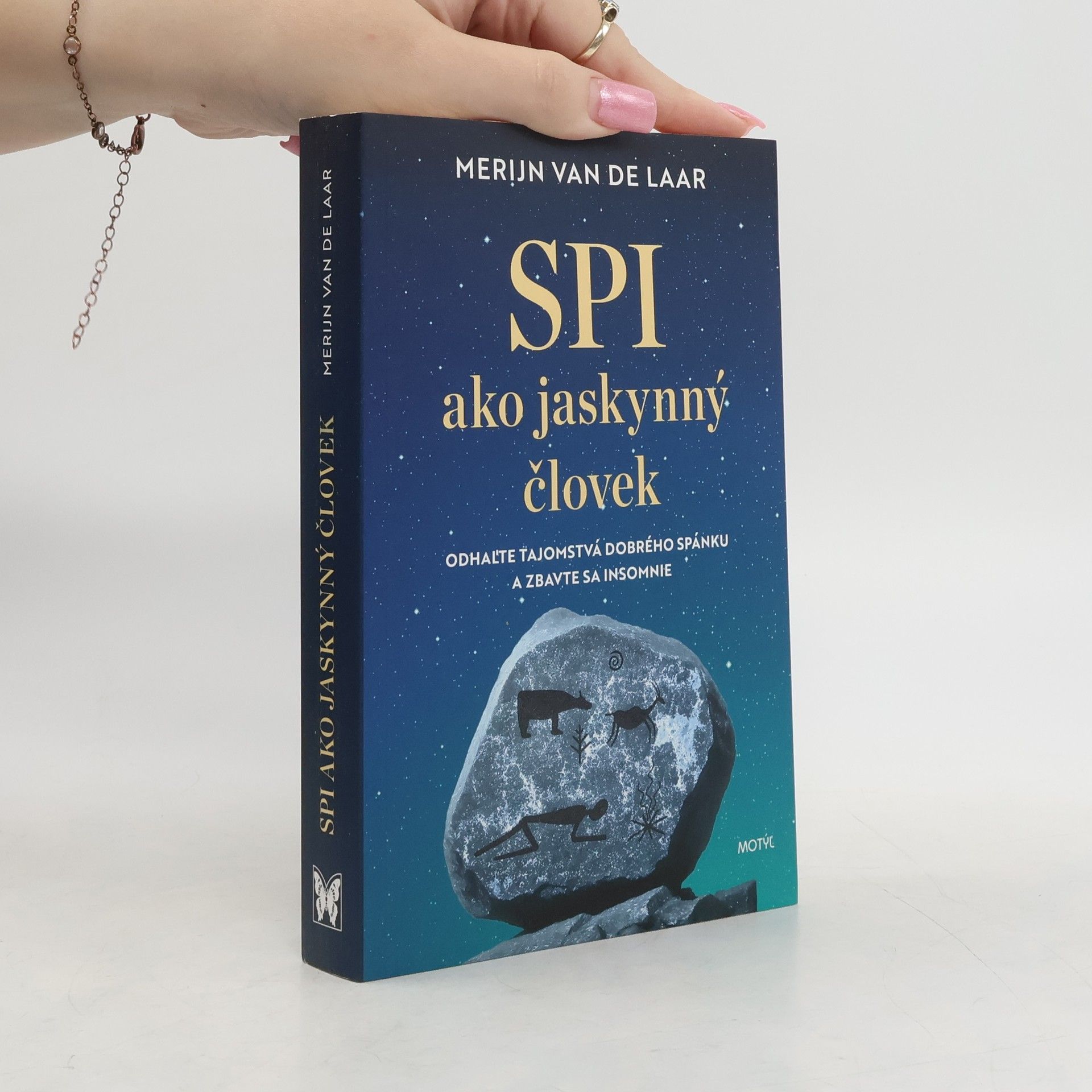 Merijn van de Laar Spi ako jaskynný človek