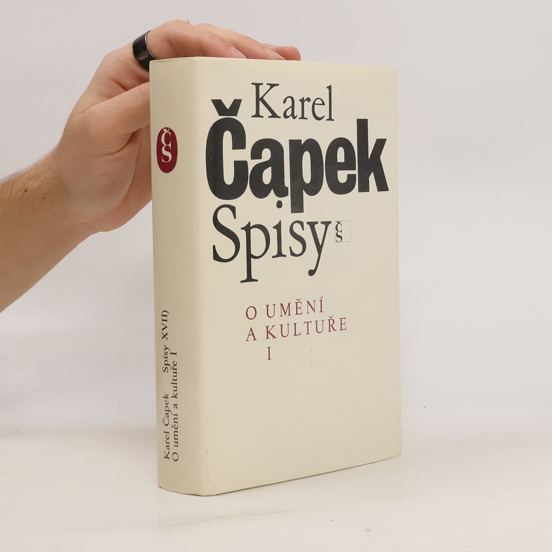 Karel Čapek Spisy. O umění a kultuře I.