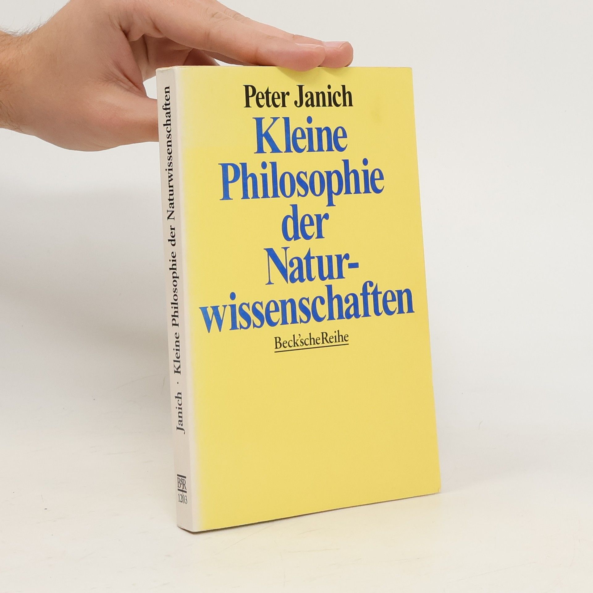 Peter Janich Kleine Philosophie der Naturwissenschaften