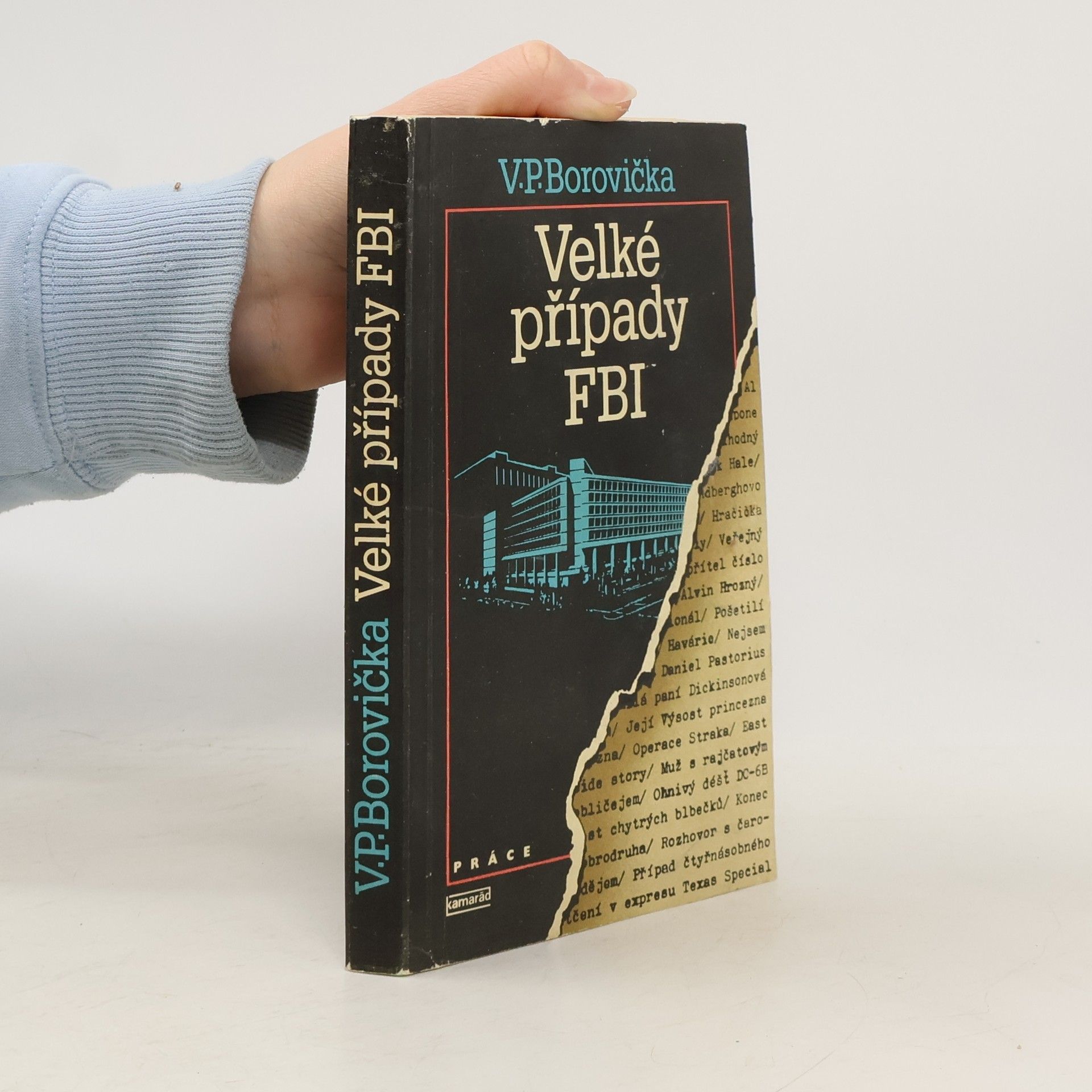 Václav Pavel Borovička Velké případy FBI
