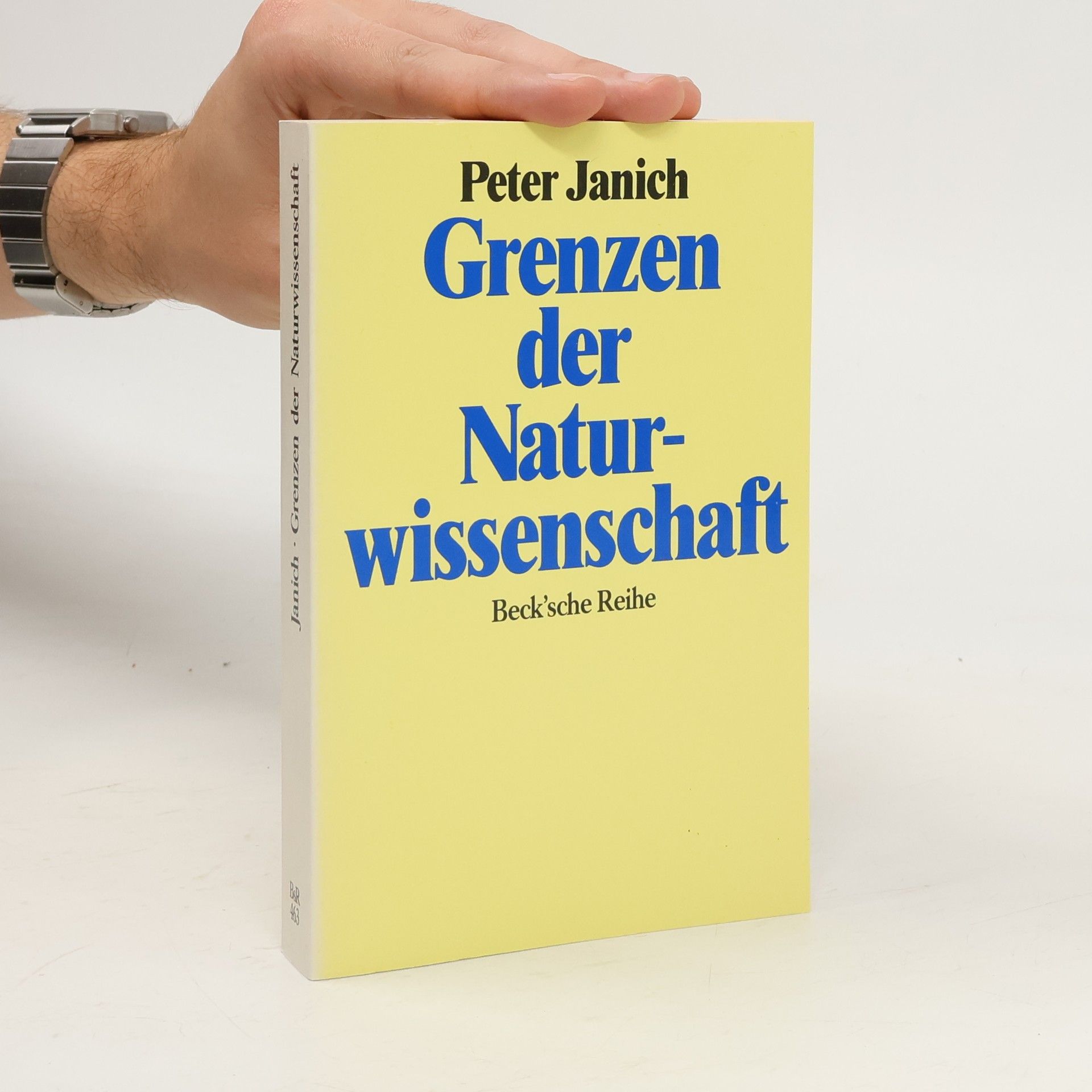 Peter Janich Grenzen der Naturwissenschaft