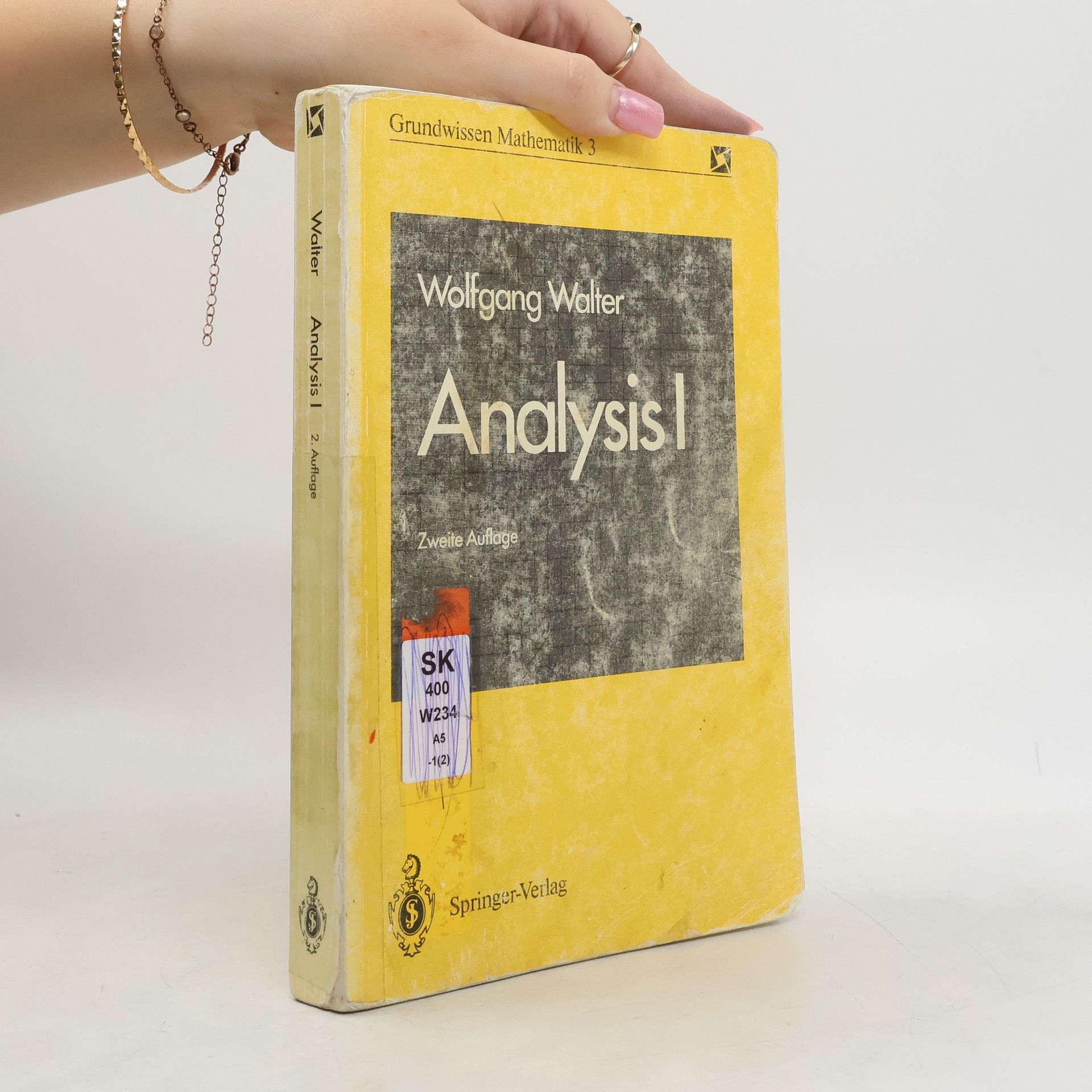 Wolfgang Walter Grundwissen Mathematik - 3: Analysis I