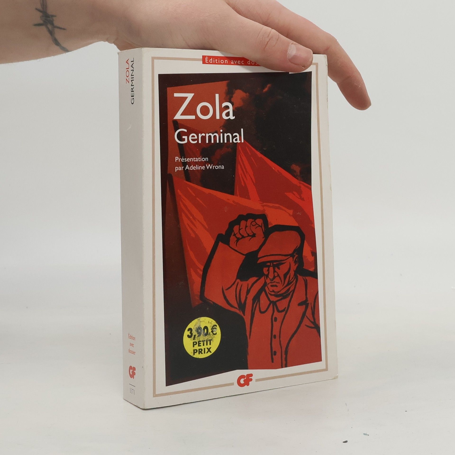 Émile Zola Germinal, französische Ausgabe