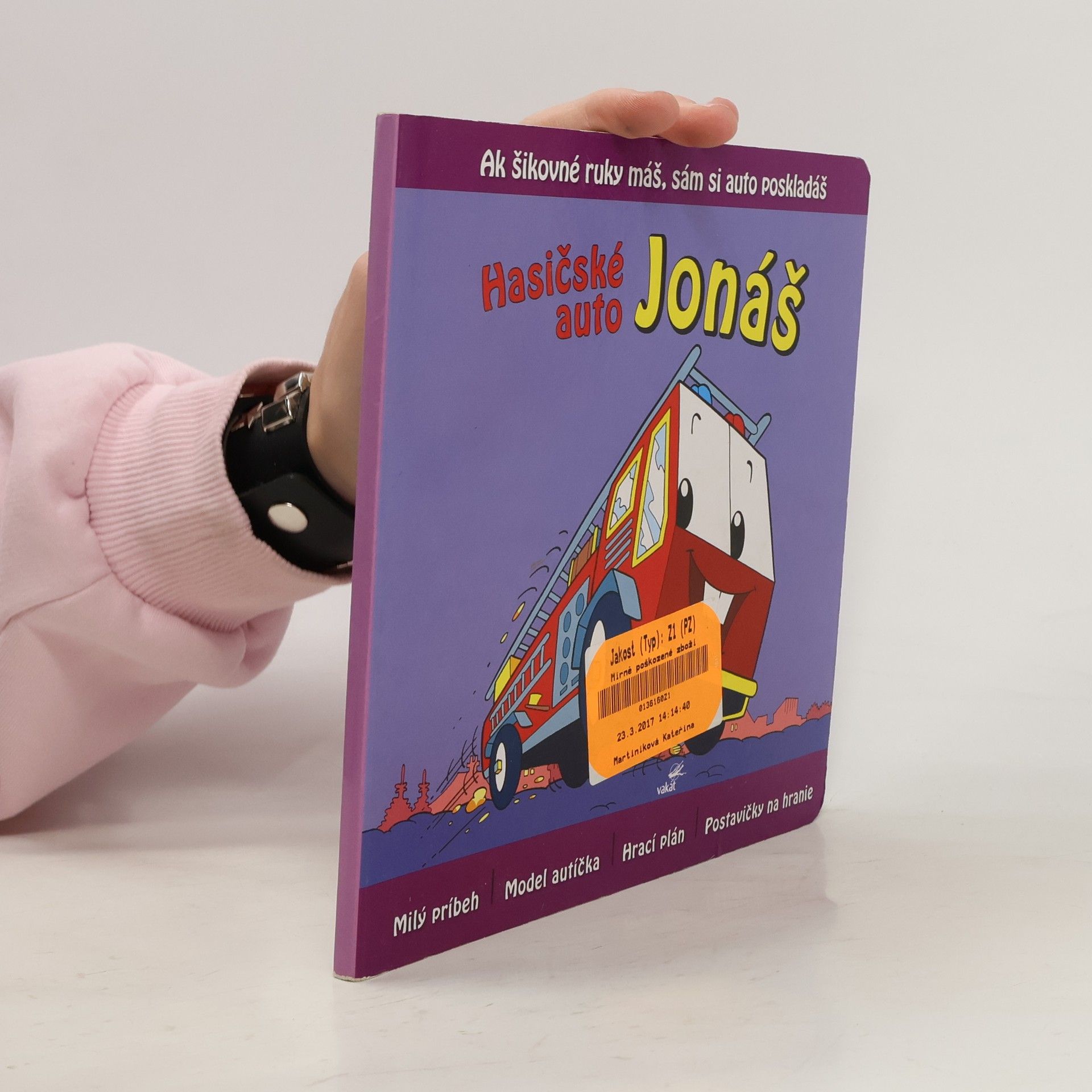 Zuzana Pospíšilová Hasičské auto Jonáš