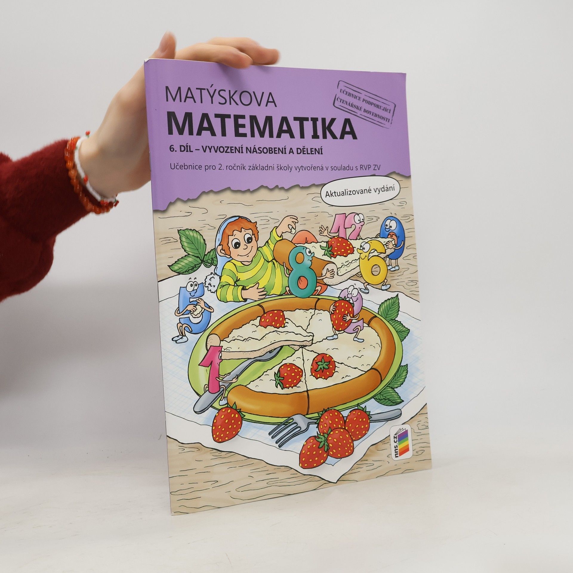 Collectif d'auteurs Matýskova matematika, 6. díl – počítání do 100 (vyvození násobení a dělení) - aktualizované vyd.