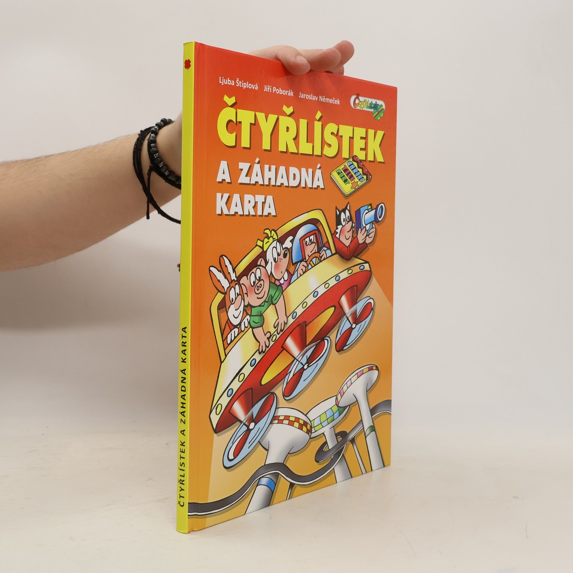 Ljuba Štíplová Čtyřlístek a záhadná karta