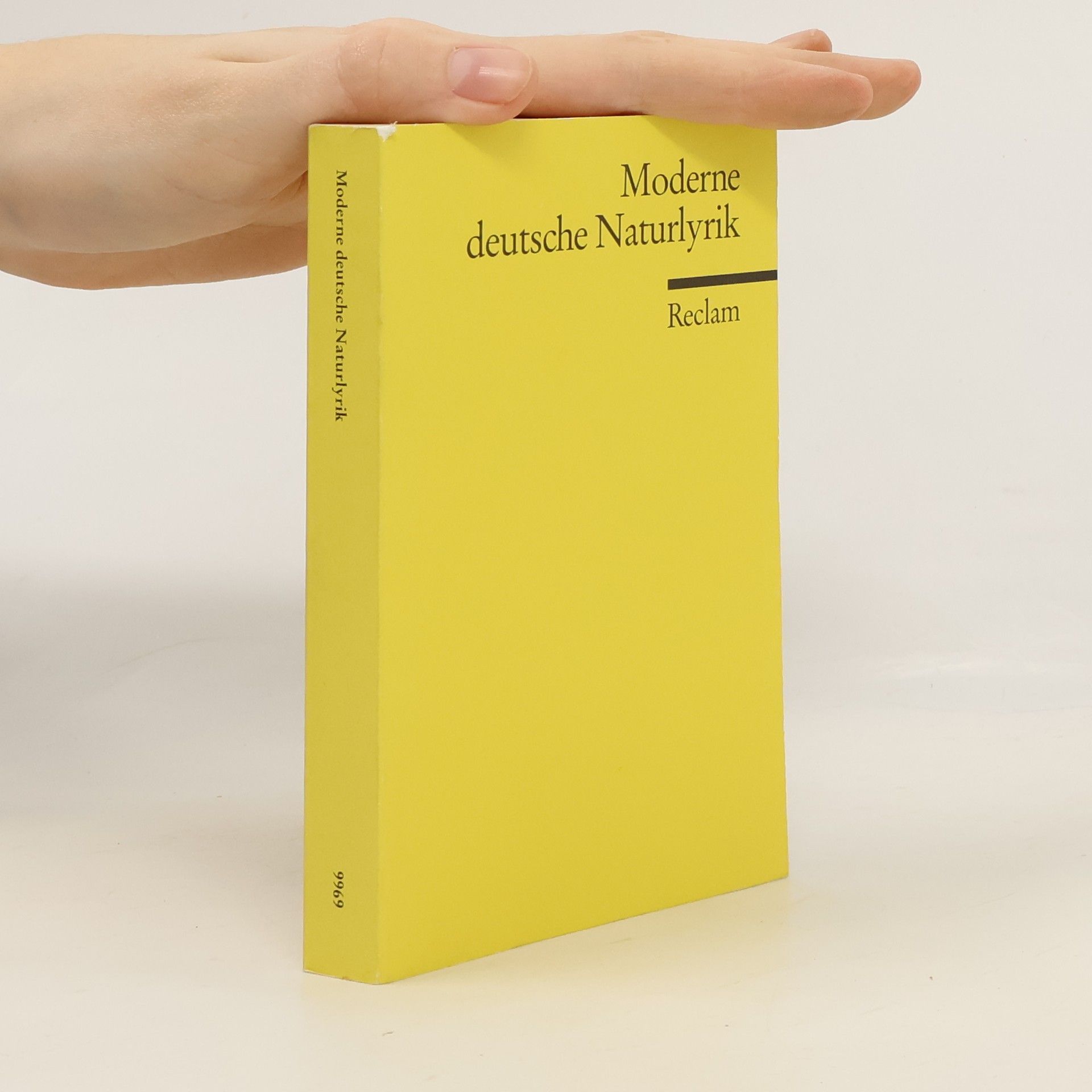 Edgar Marsch Moderne deutsche Naturlyrik