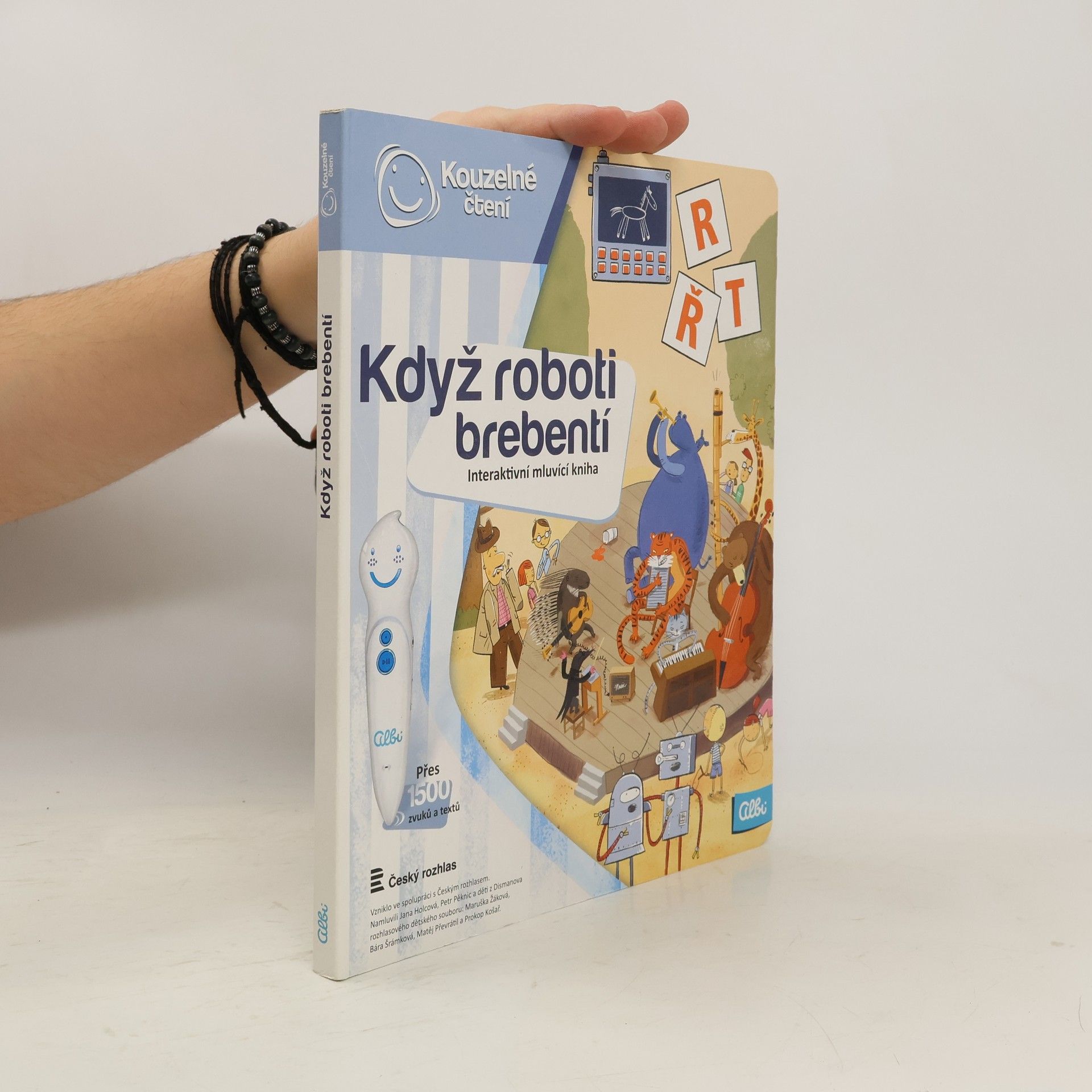 Když roboti brebentí. Interaktivní mluvicí kniha