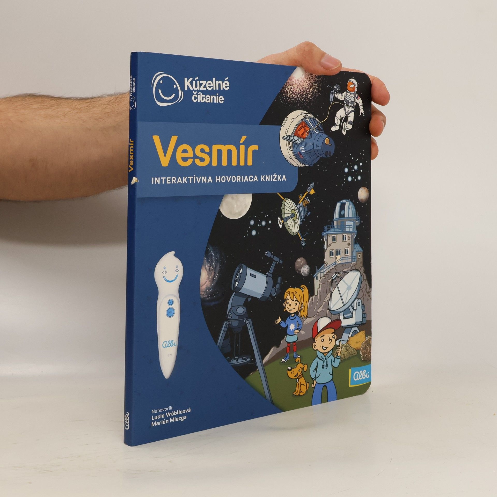 Lucia Vráblicová Vesmír. Interaktívna hovoriaca knižka