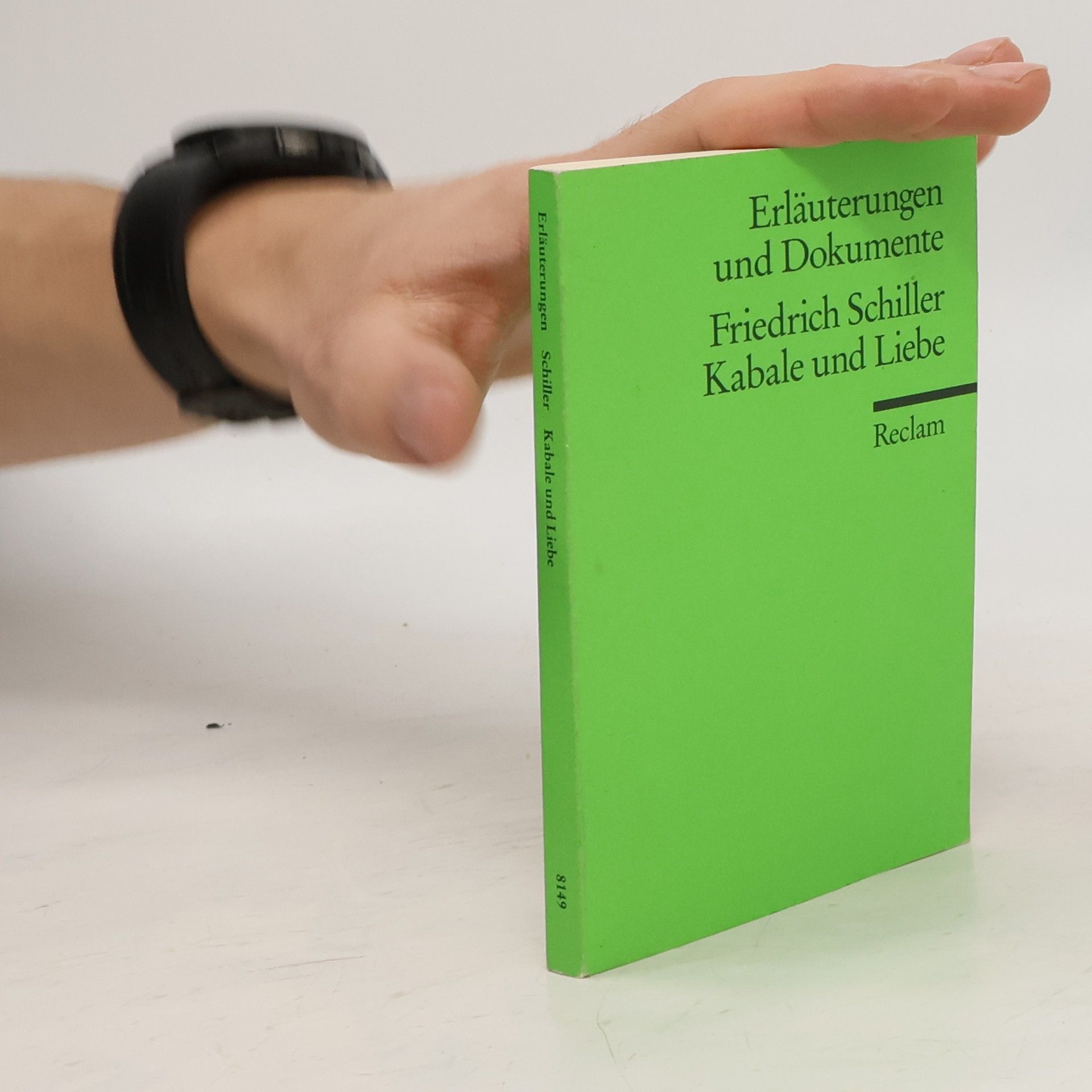 Walter Schafarschik Friedrich Schiller, Kabale und Liebe