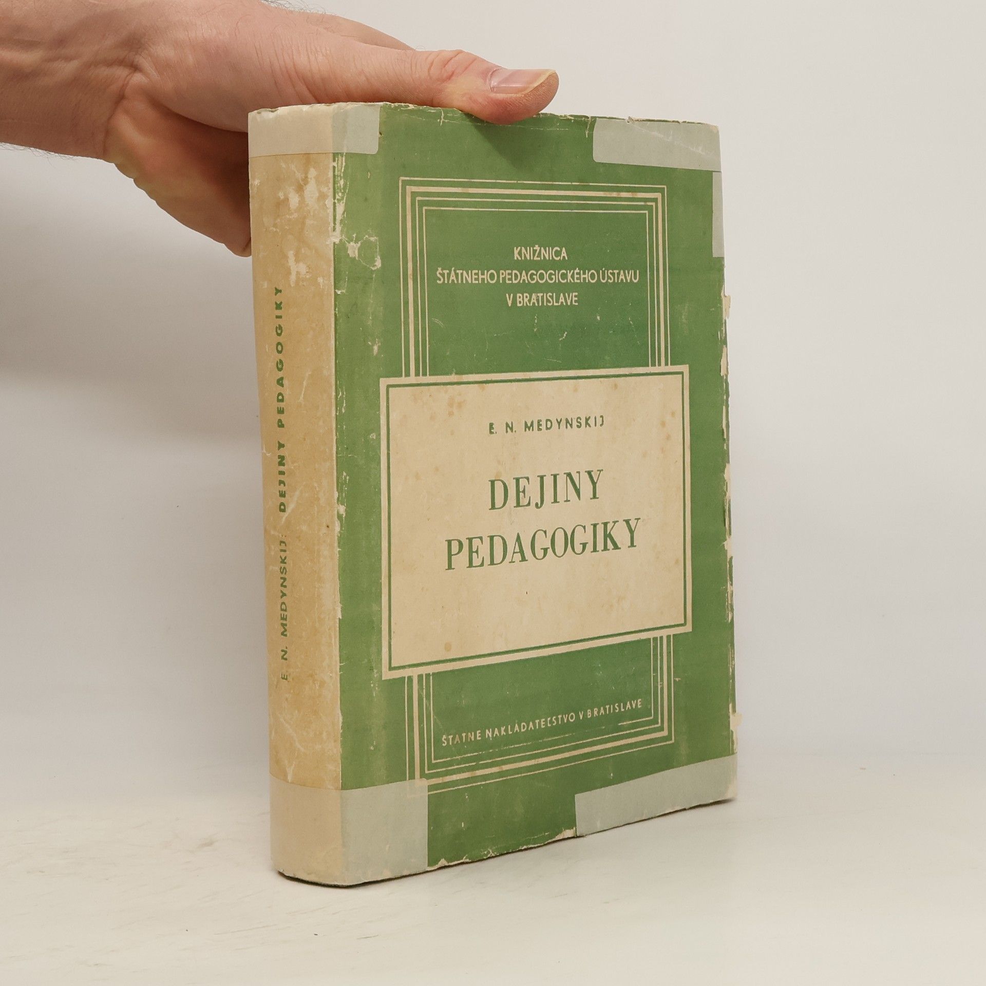 E. N. Medynskij Dejiny pedagogiky