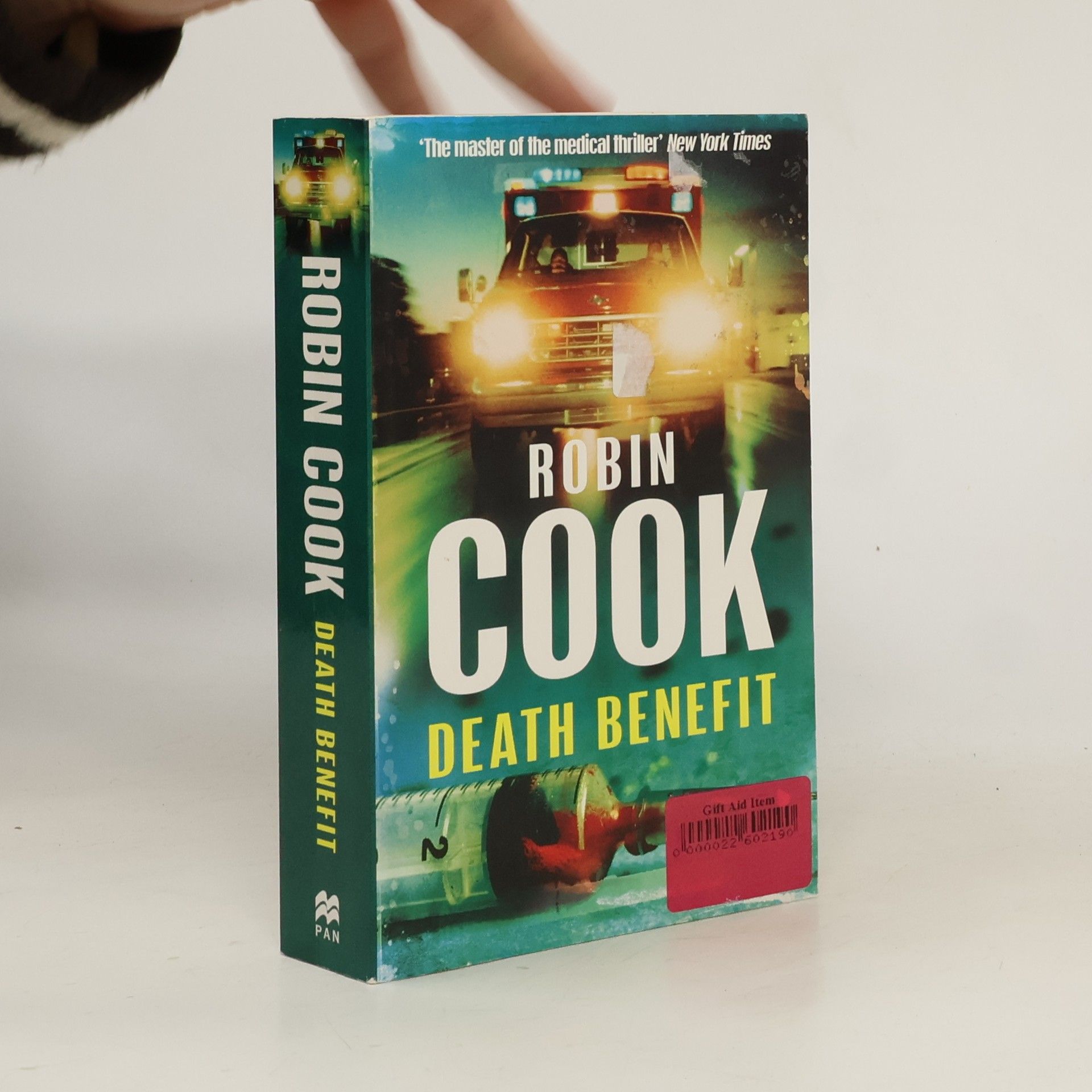 Robin Cook Death benefit