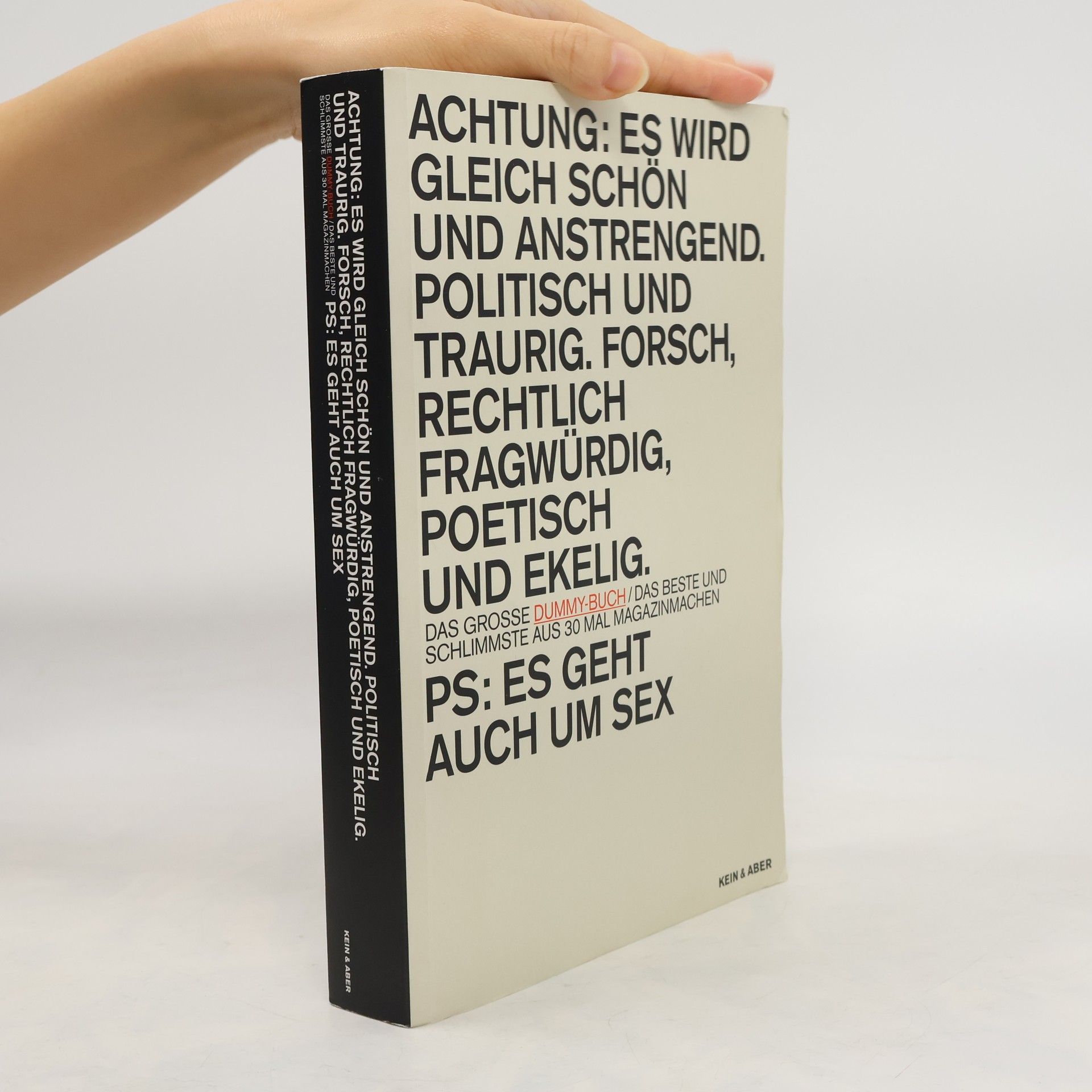 Oliver Gehrs Das grosse Dummy-Buch. Das Beste und Schlimmste aus 30 Mal Magazinmachen