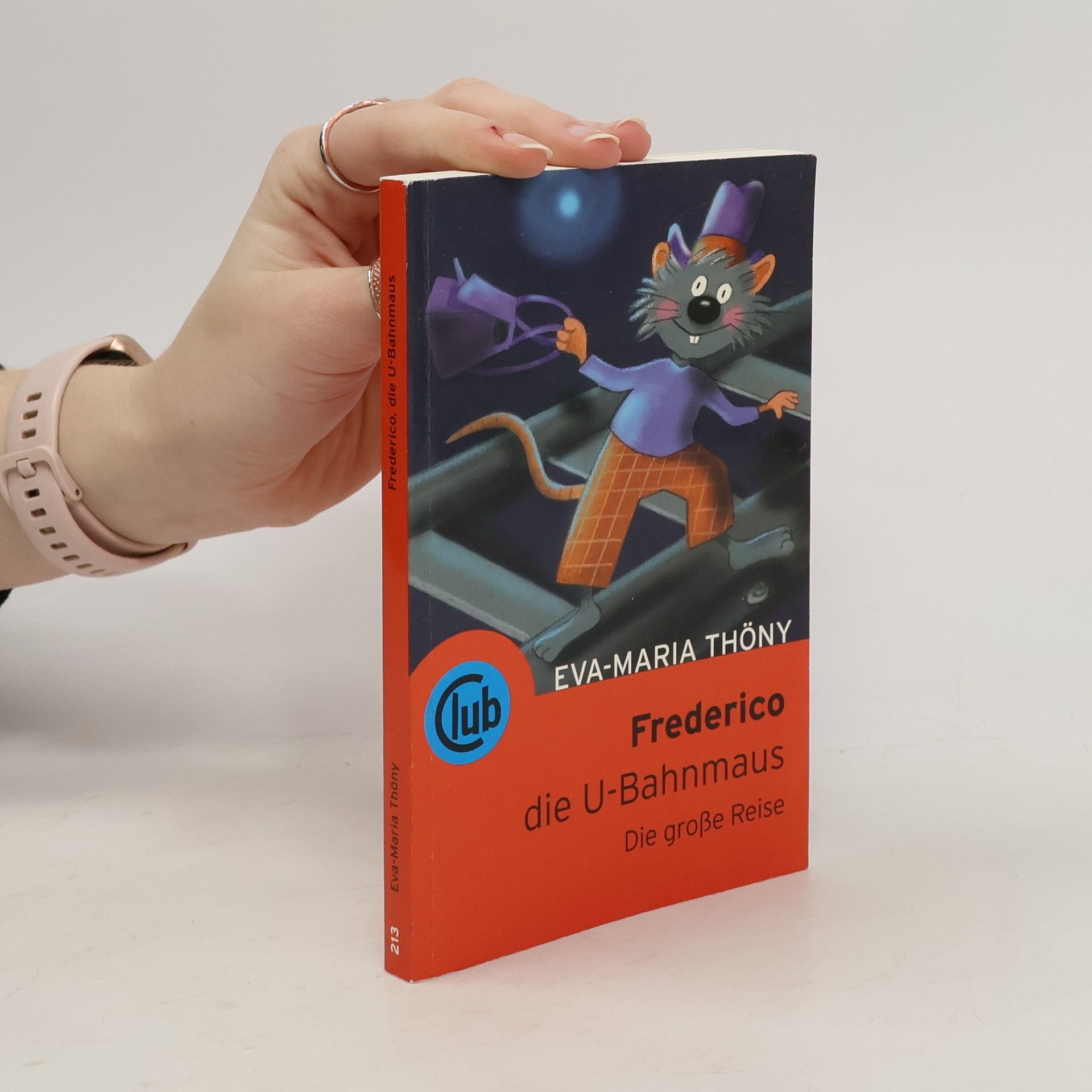 Eva Maria Thöny Frederico, die U-Bahnmaus