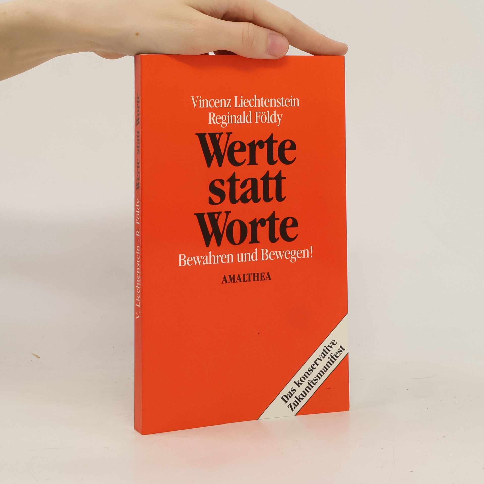 Vincenz Liechtenstein Werte statt Worte