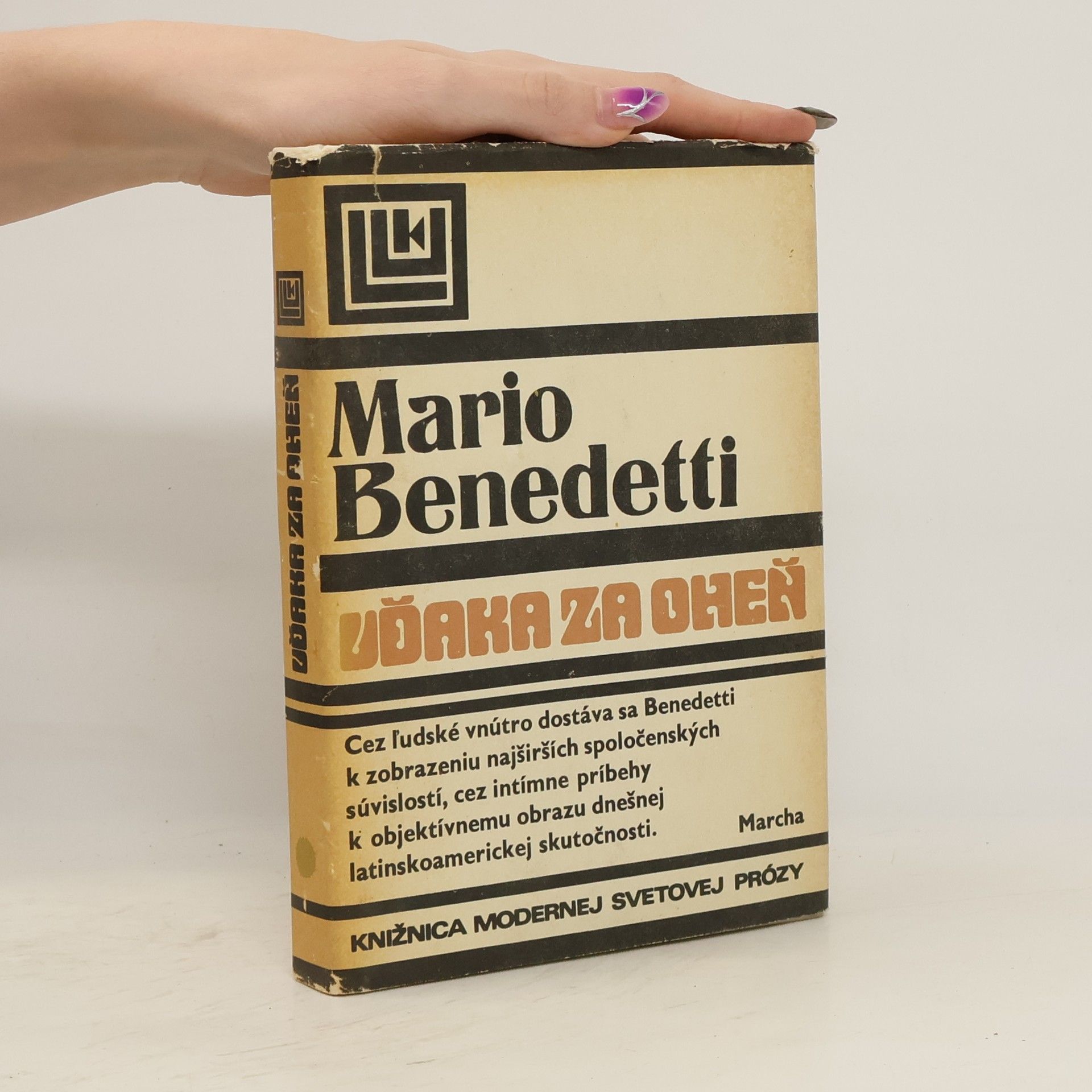 Mario Benedetti Vďaka za oheň