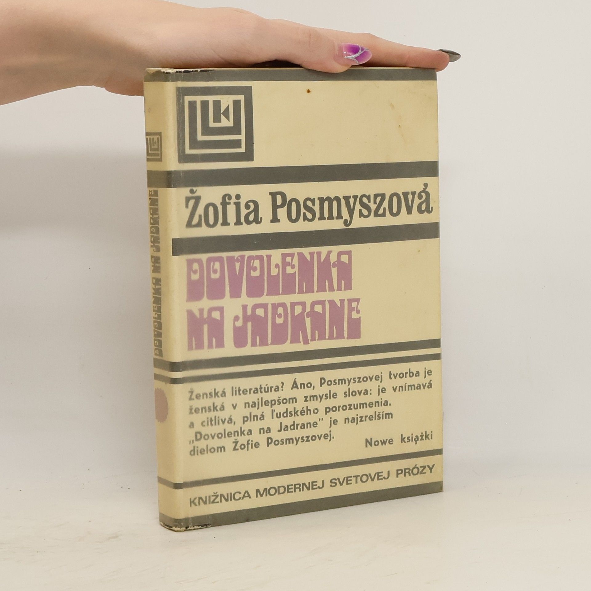 Zofia Posmysz Dovolenka na Jadrane