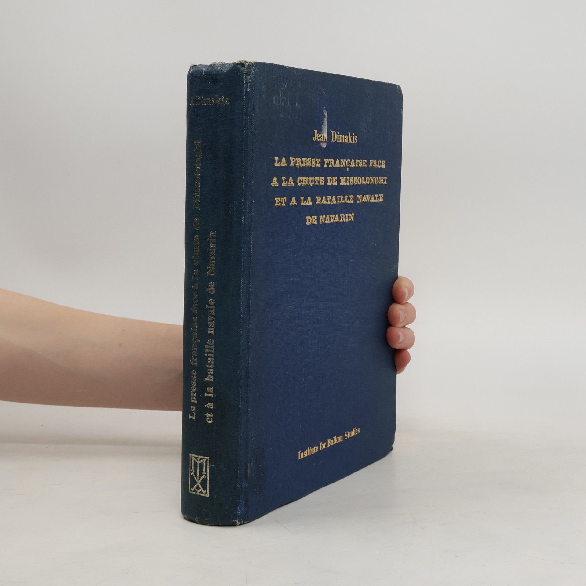 Jean Dimakis La presse française face à la chute de Missolonghi et à la bataille navale de Navarin