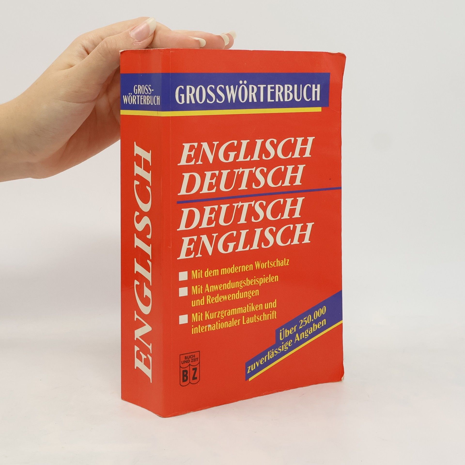 Autores varios Grosswörterbuch Englisch-Deutsch, Deutsch-Englisch