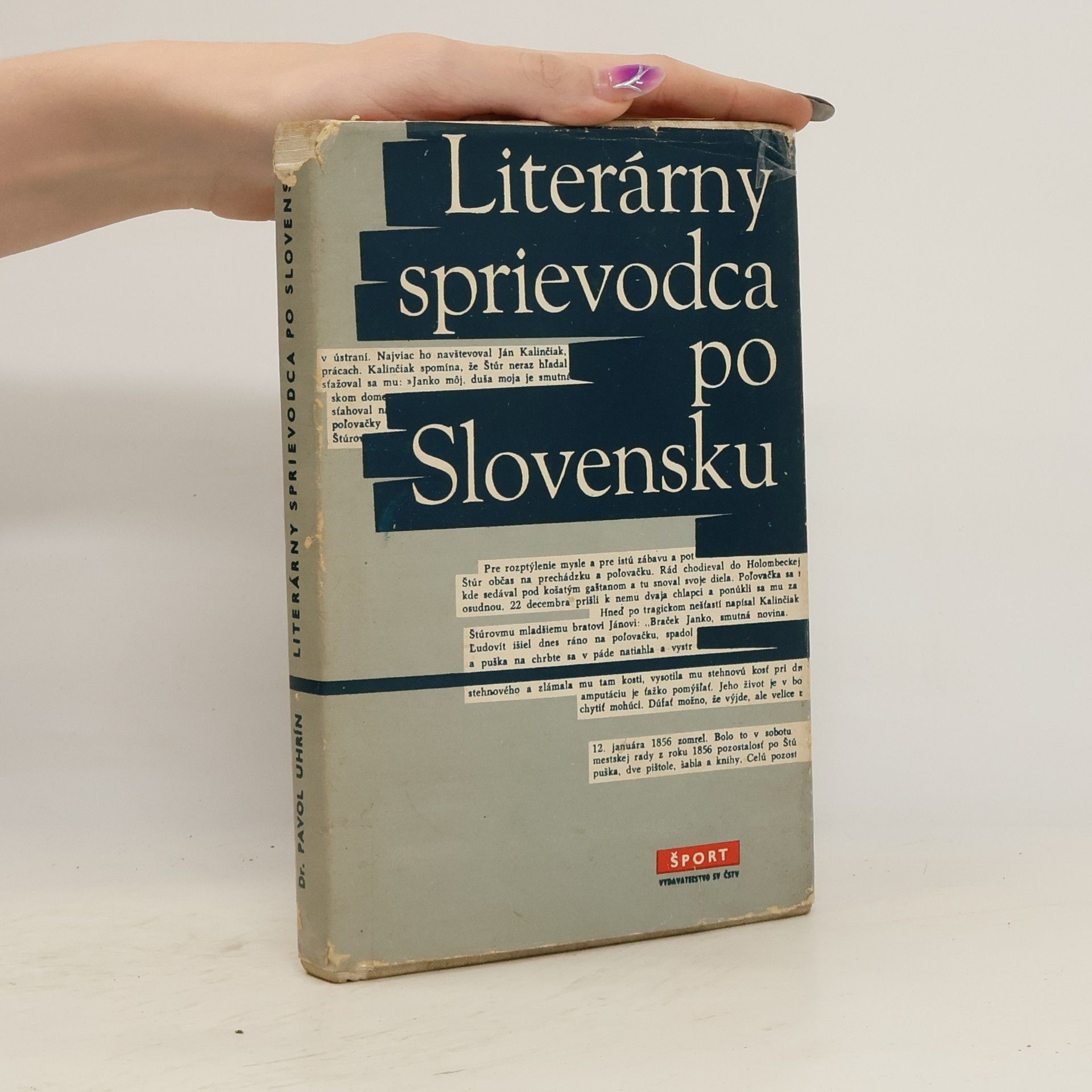 Pavol Uhrin Literárny sprievodca po Slovensku