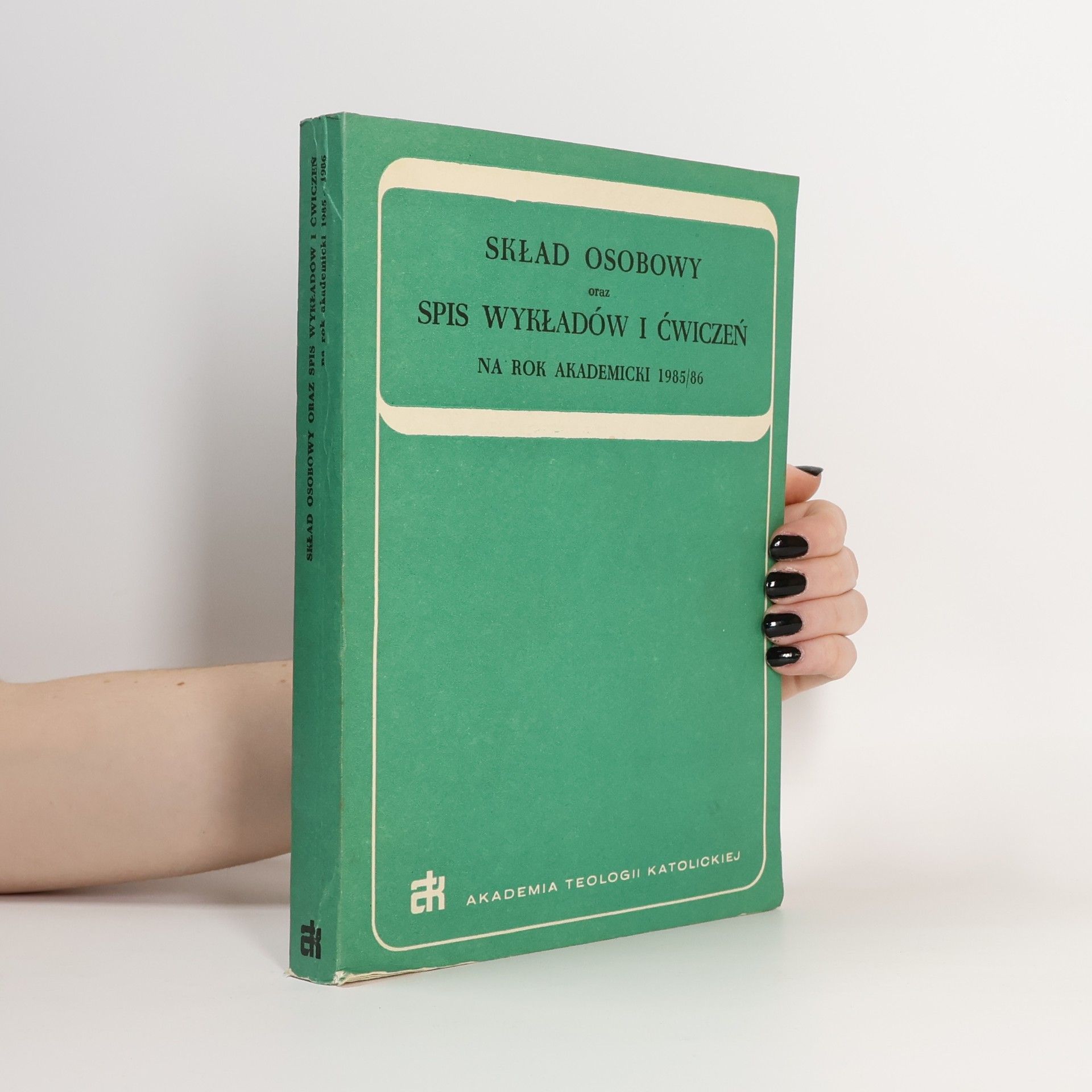 Antoni Lewek Skład osobowy oraz spis wykładów i ćwiczeń na rok akademicki 1985/86