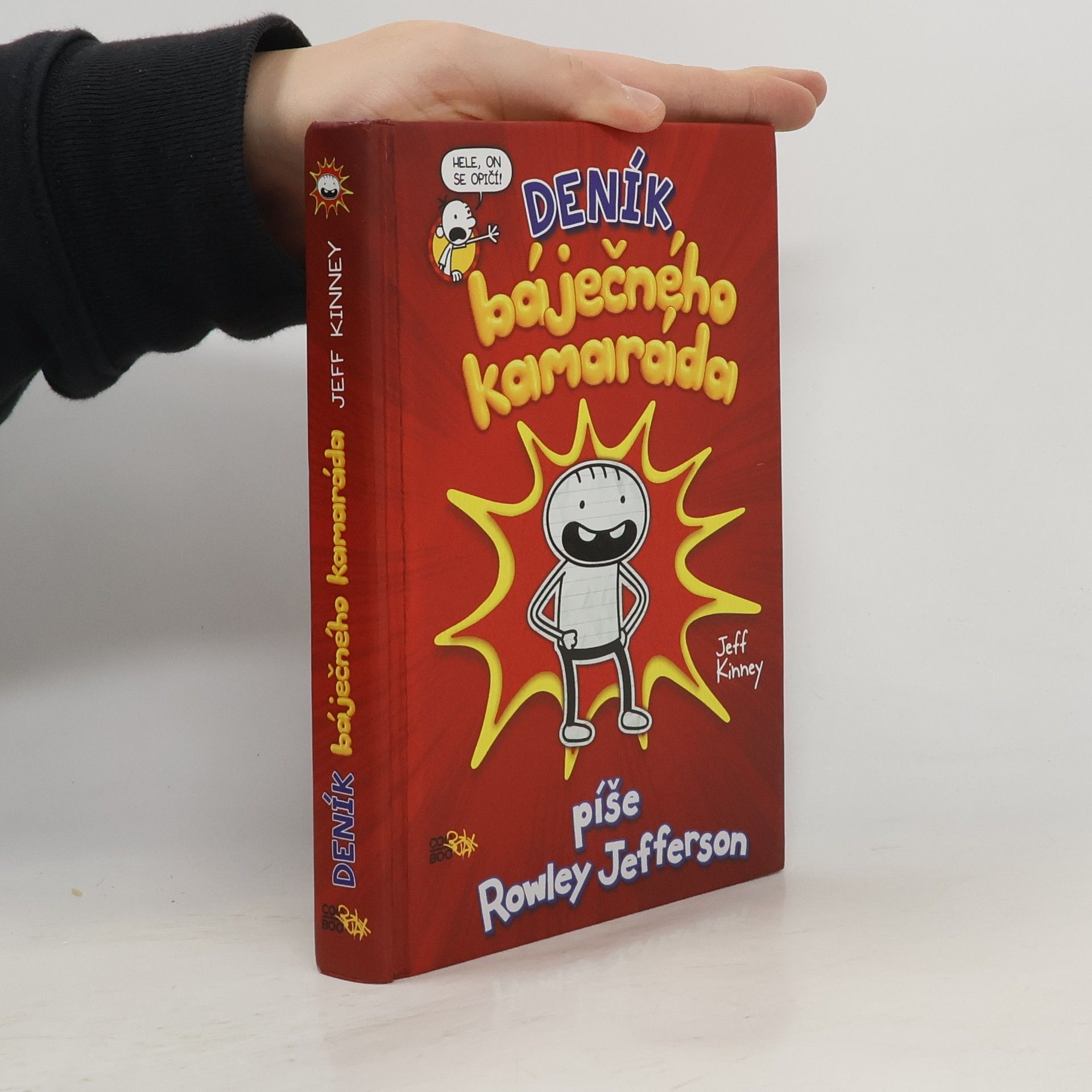 Jeff Kinney Deník báječného kamaráda. Píše Rowley Jefferson