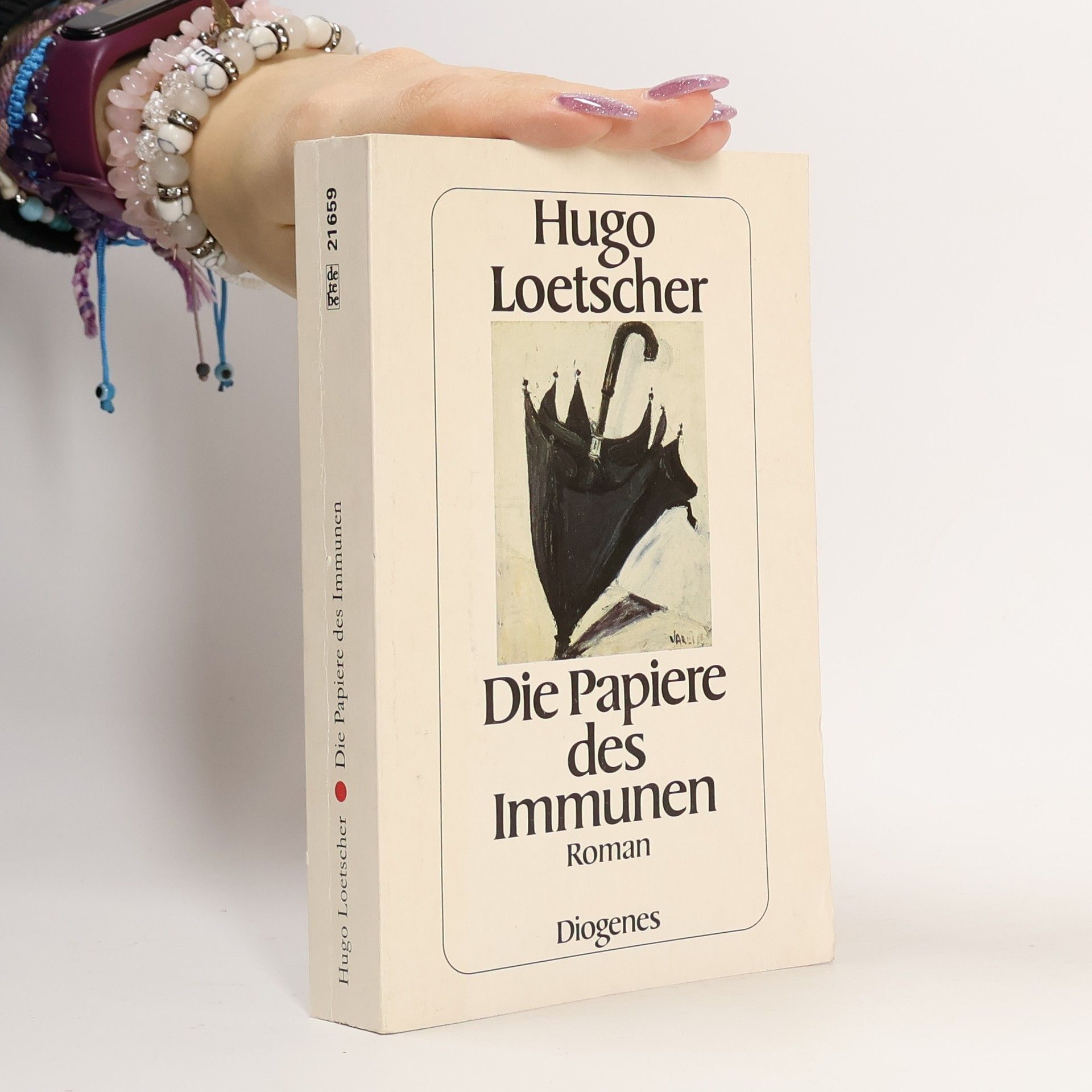 Hugo Loetscher Die Papiere des Immunen
