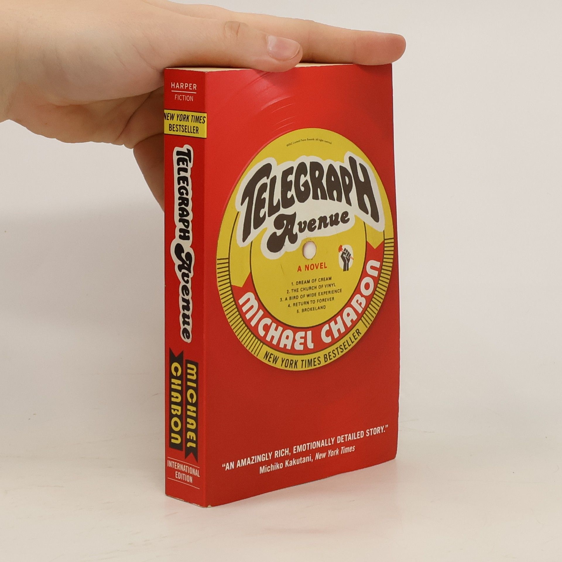 Michael Chabon Telegraph Avenue, English edition