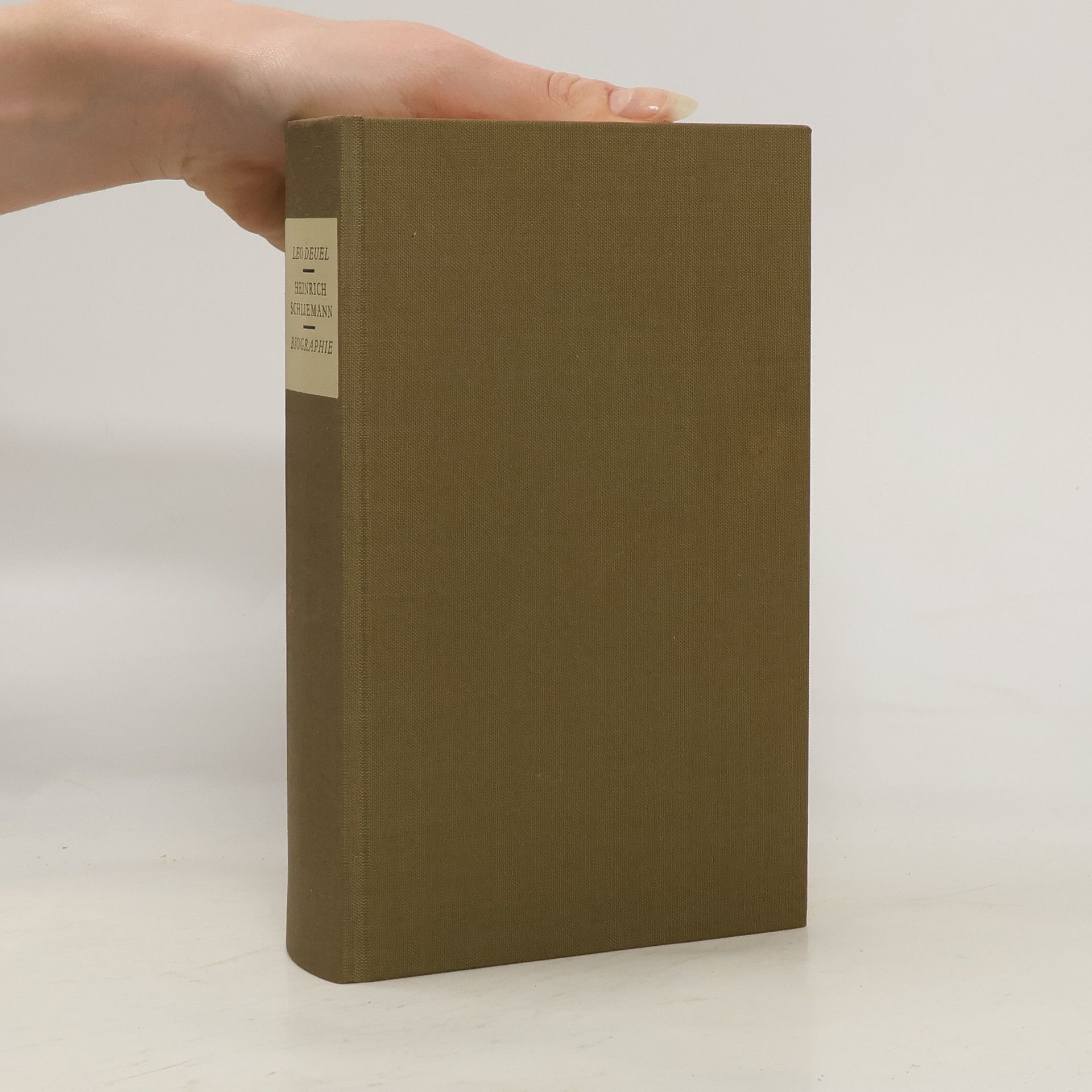 Leo Deuel Heinrich Schliemann