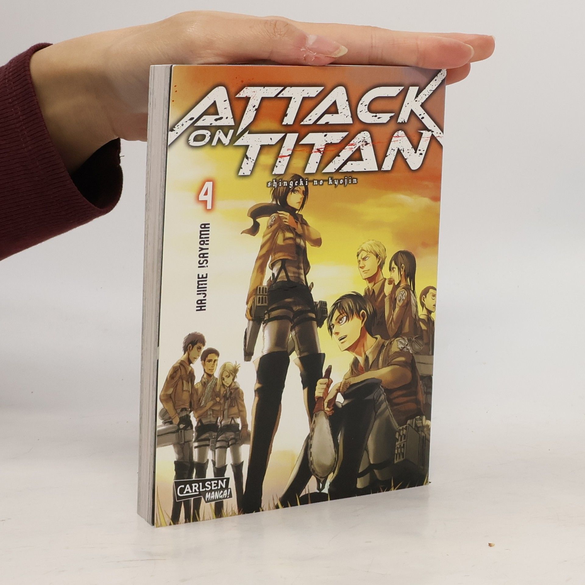 Hajime Isayama Attack on Titan 4