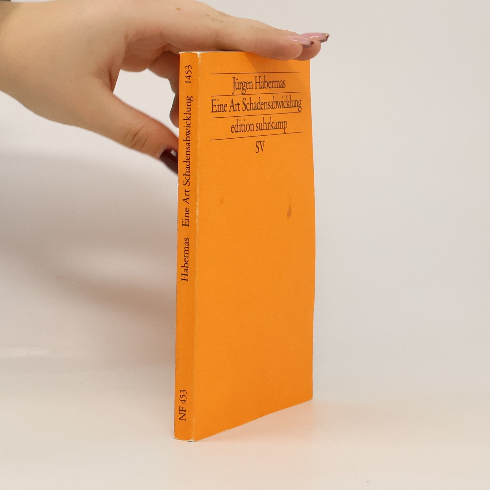 Jürgen Habermas Kleine politische Schriften