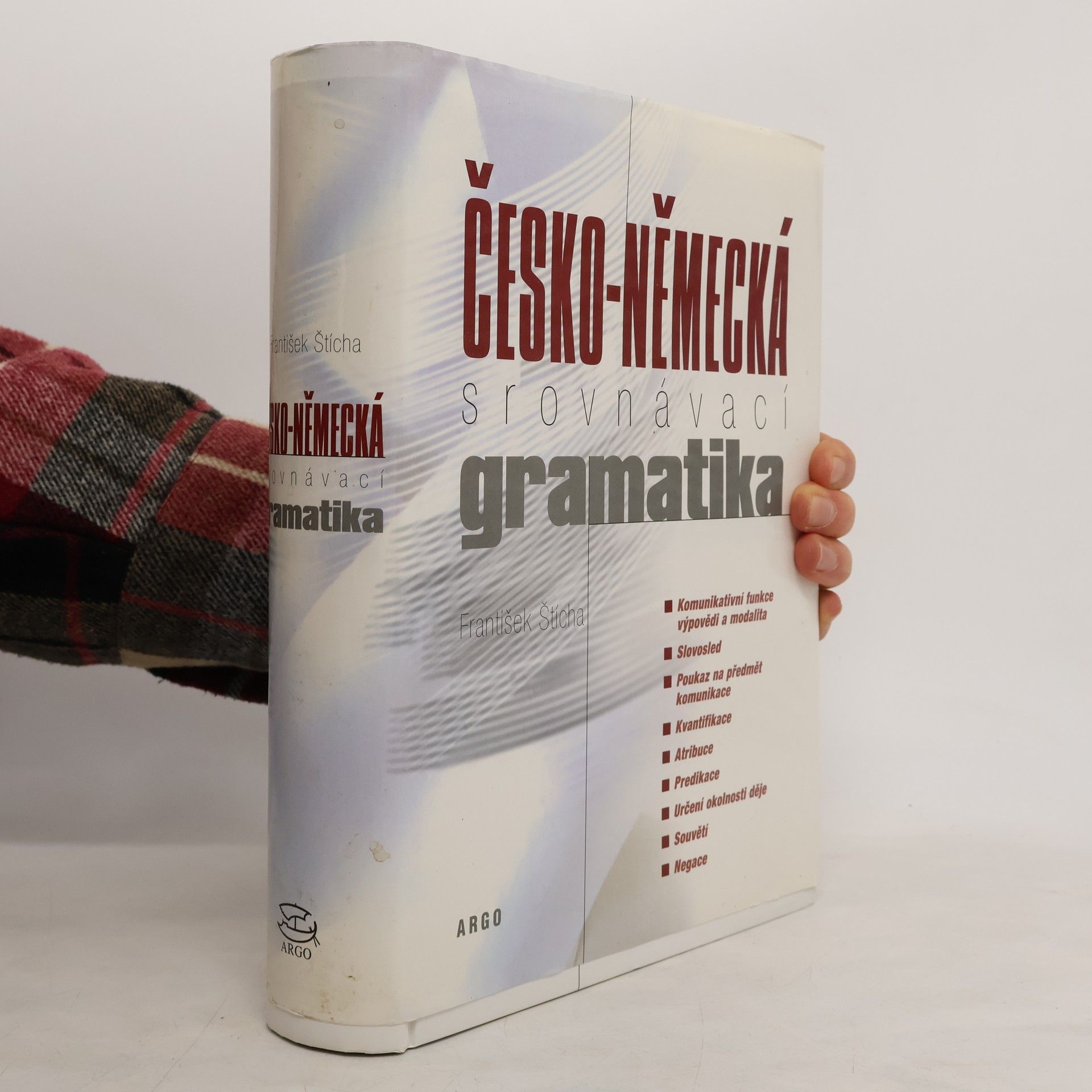 František Štícha Česko-německá srovnávací gramatika