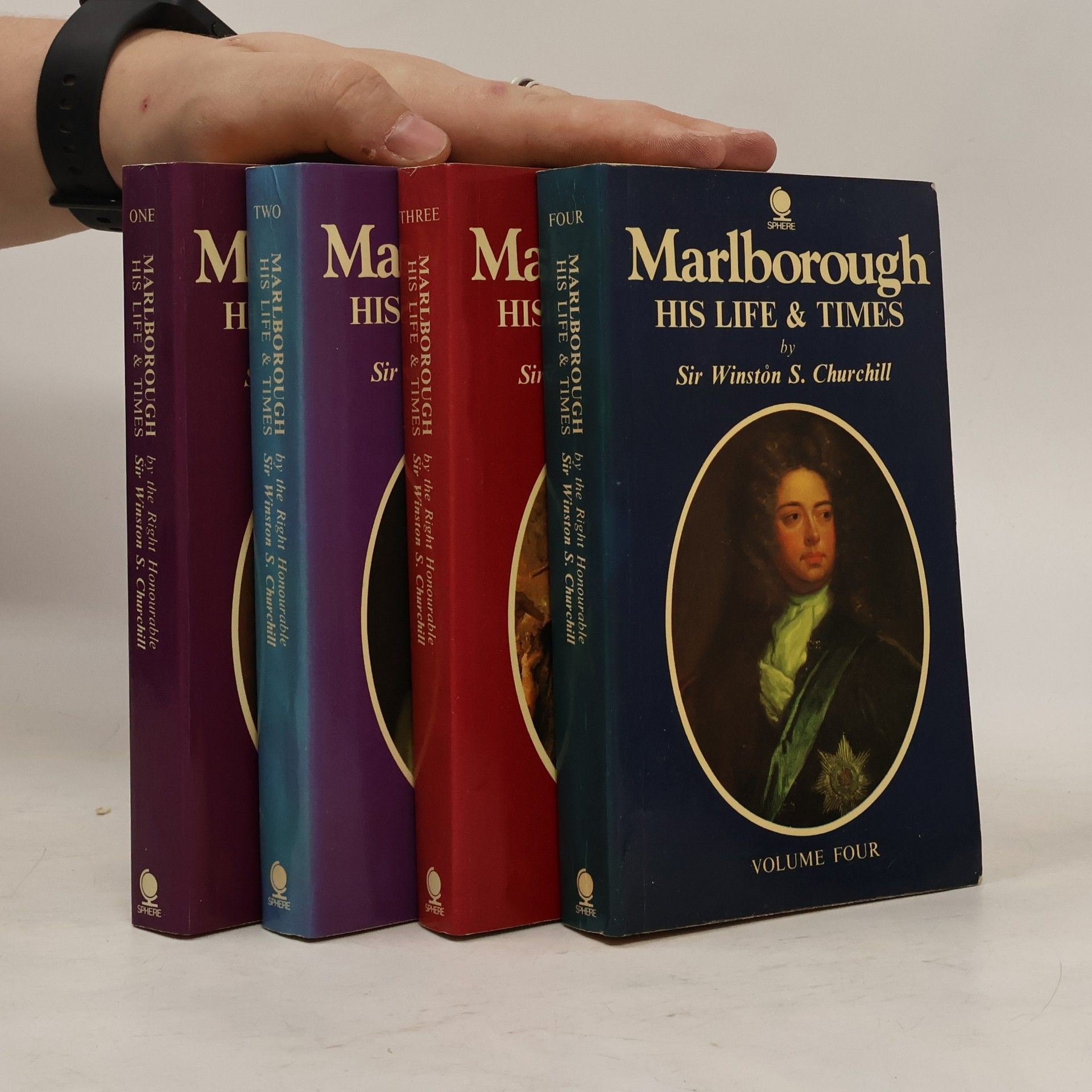 Winston Churchill Marlborough: His Life and Times 1-4