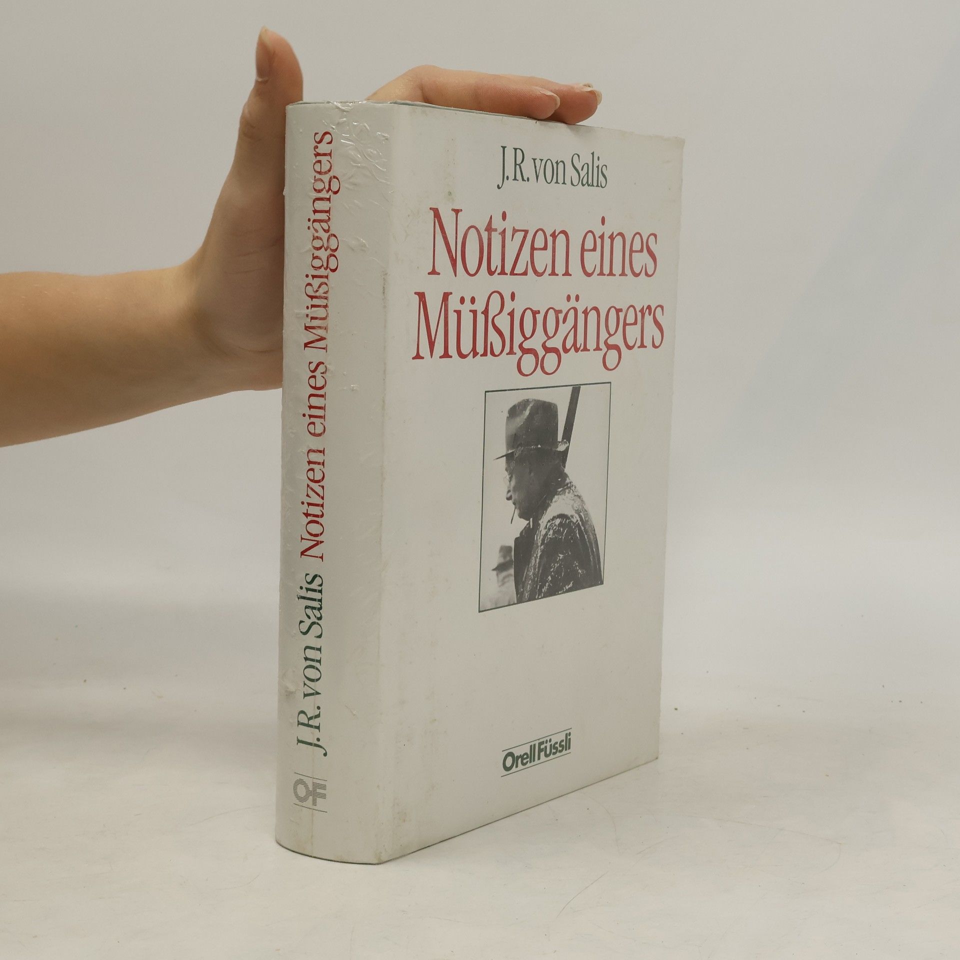 Jean Rudolf von Salis Notizen eines Müssiggängers