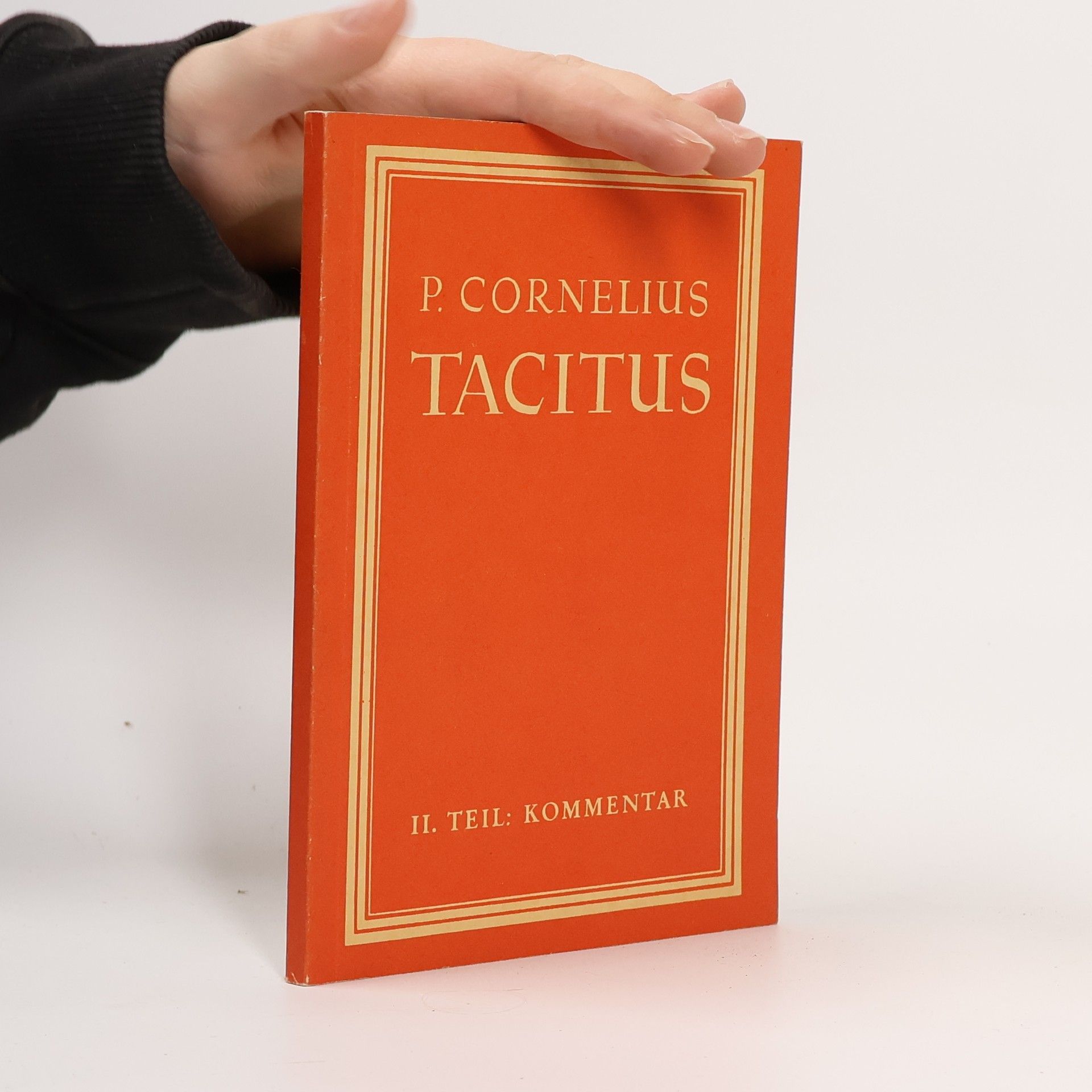 Auswahl aus den Schriften des P. Cornelius Tacitus