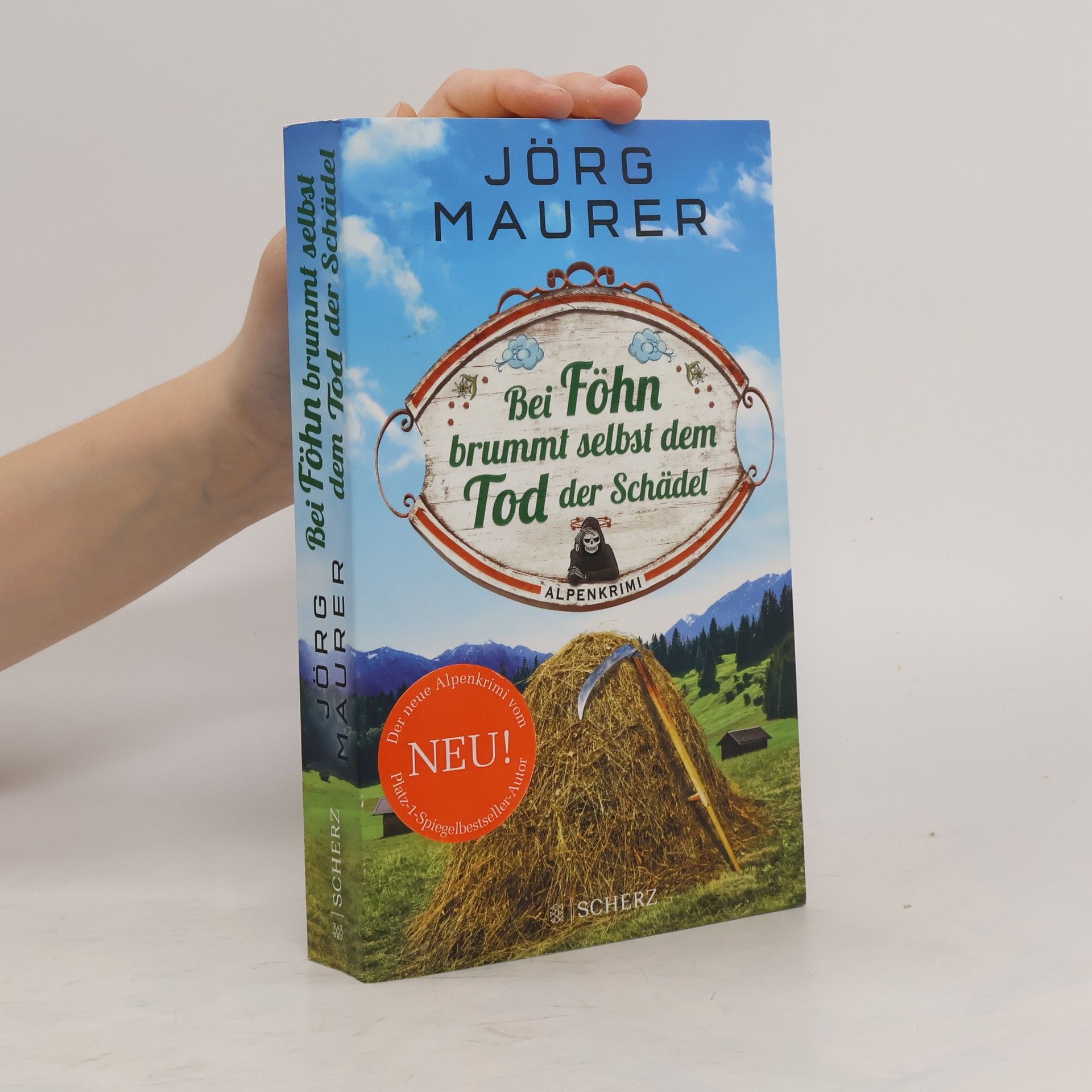 Bei Föhn brummt selbst dem Tod der Schädel