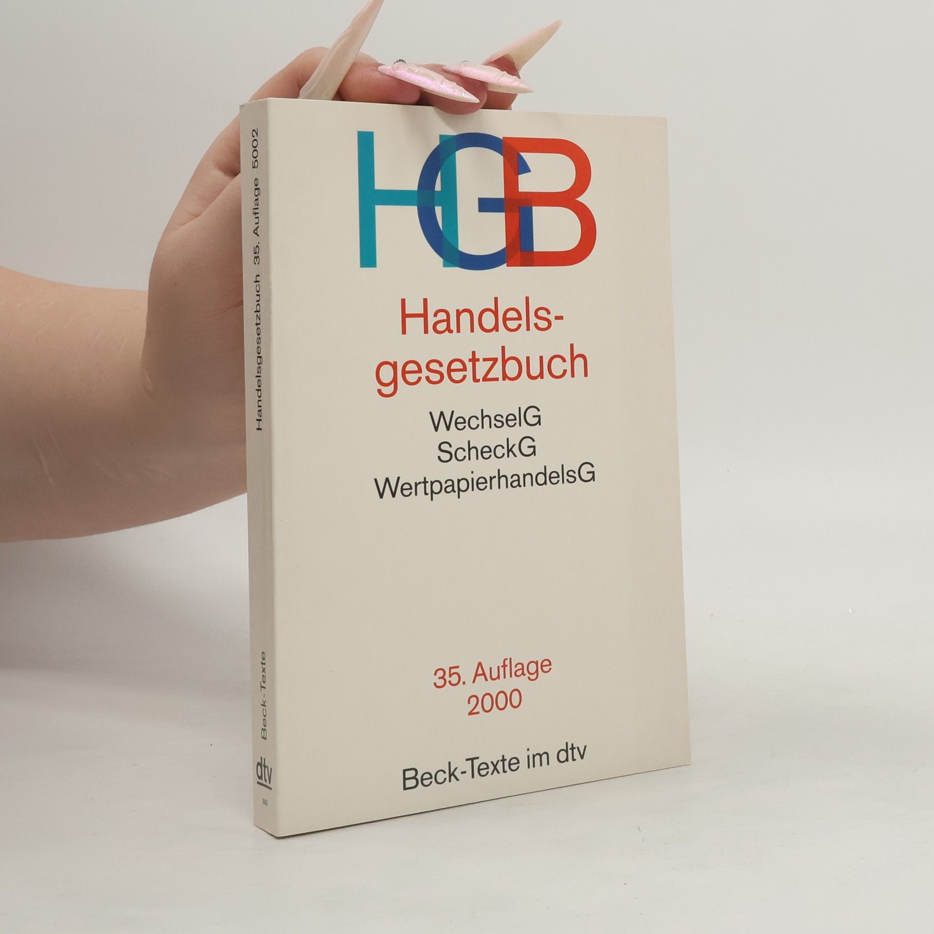 Kolektiv autorů Handelsgesetzbuch