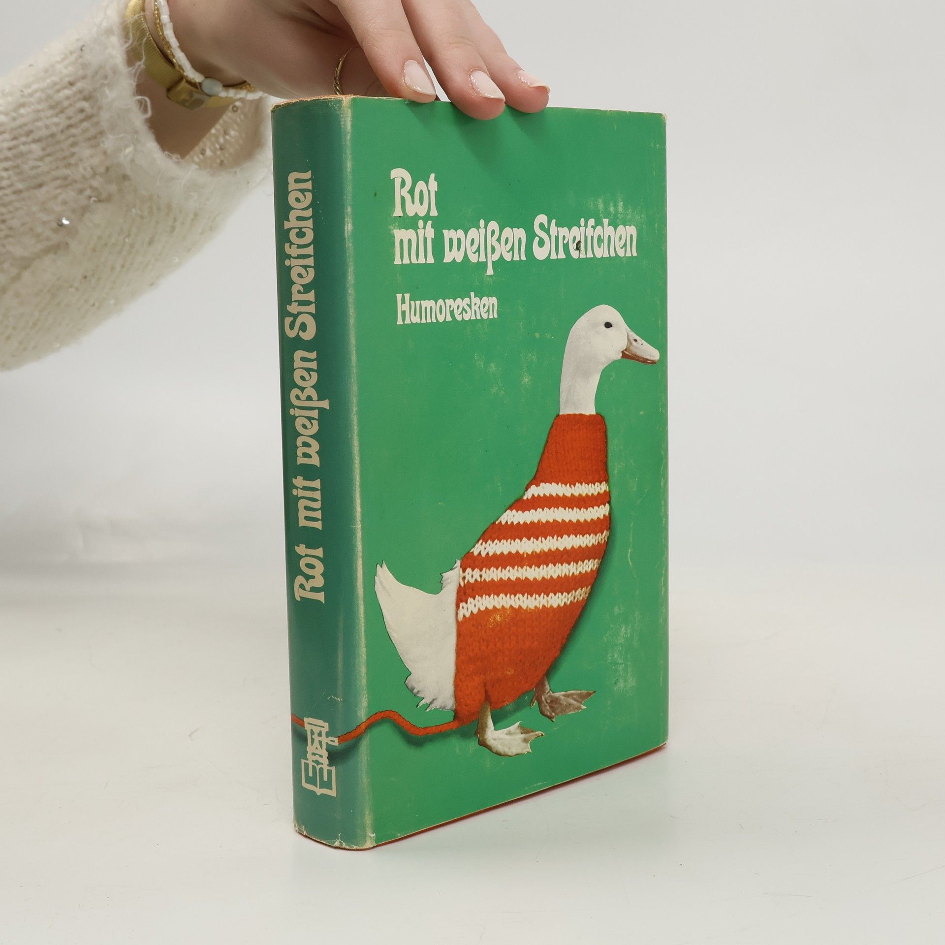 Autores varios Rot mit weißen Streifchen