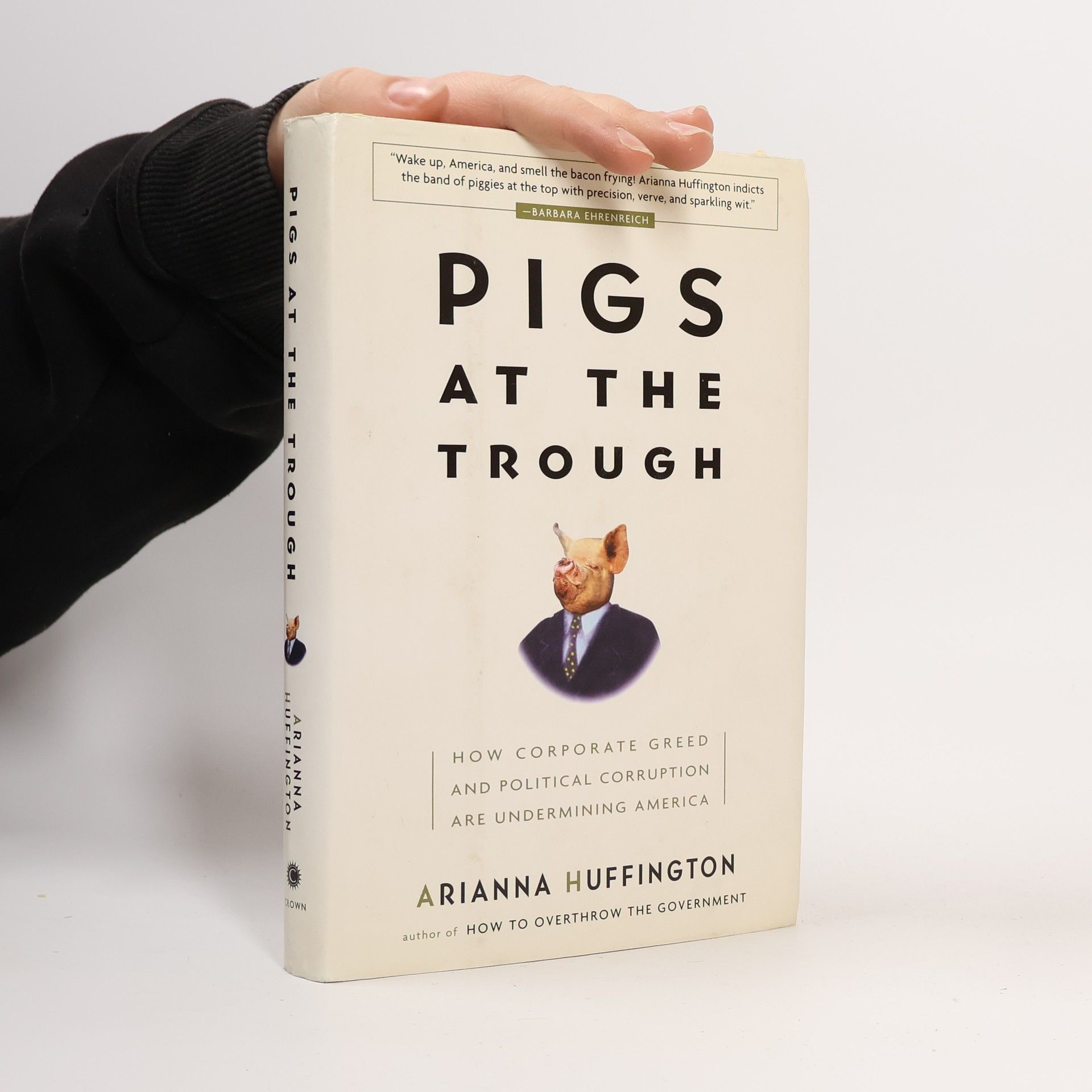 Arianna Stassinopoulos Huffington Pigs at the Trough