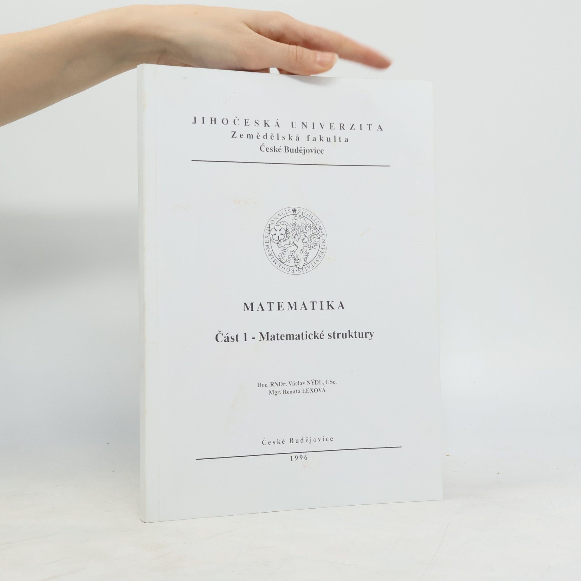 Matematika. Část 1, Matematické struktury