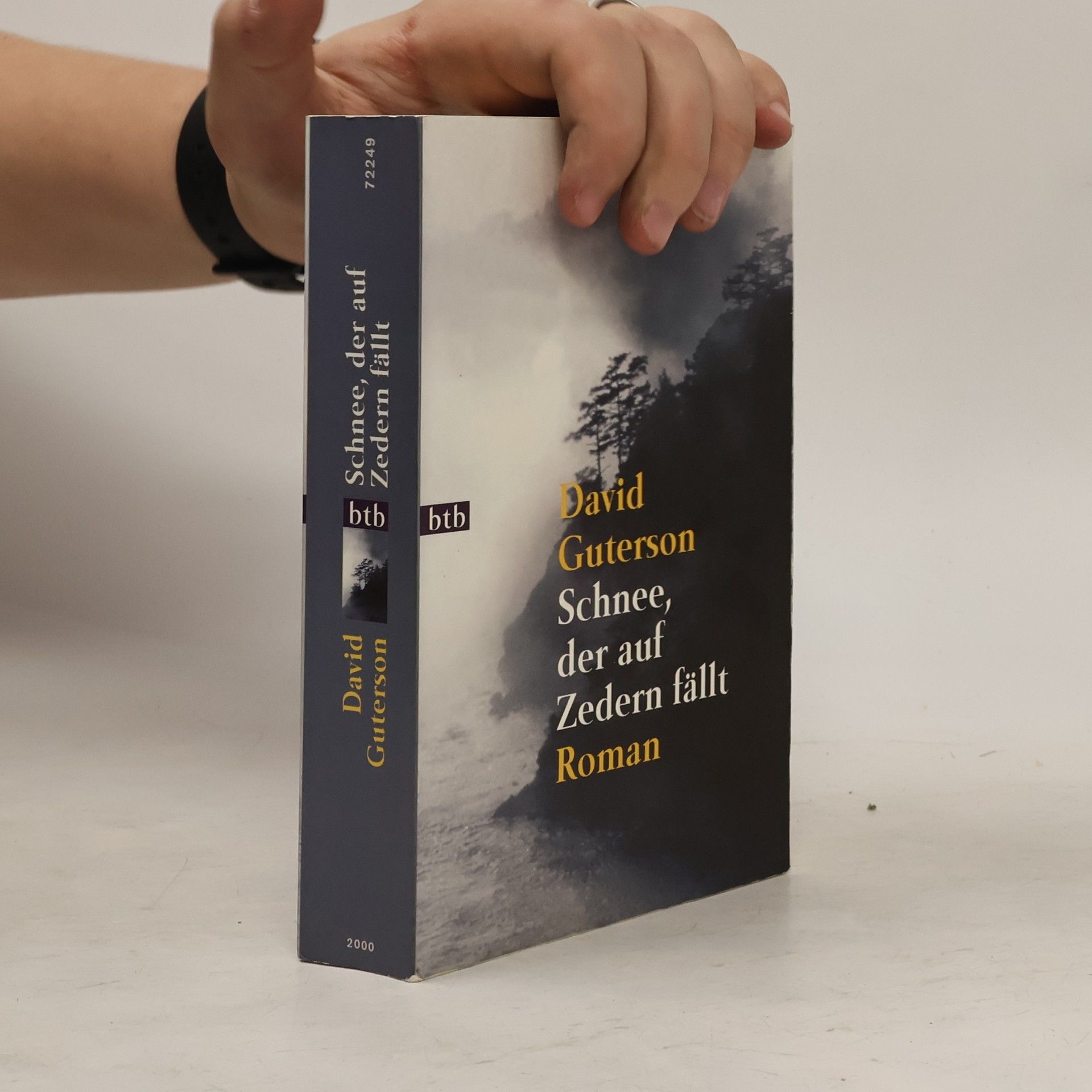 David Guterson Schnee, der auf Zedern fällt