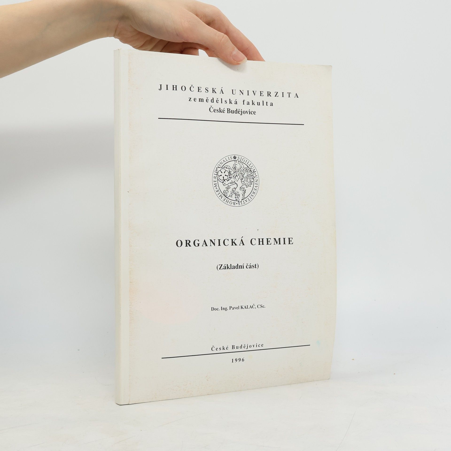 Organická chemie. (Základní část)