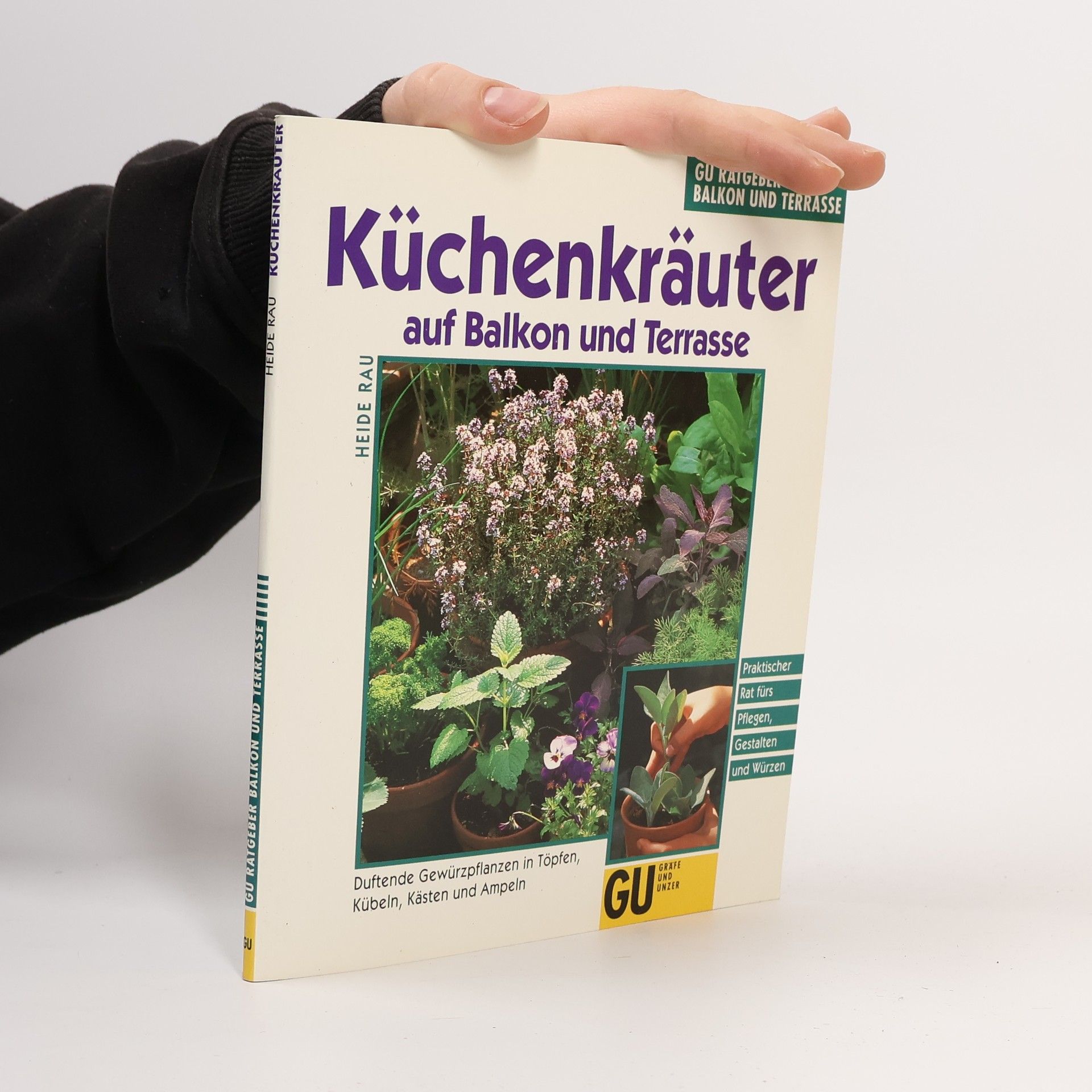 Heide Rau Küchenkräuter in Töpfen, Kübeln und Kästen