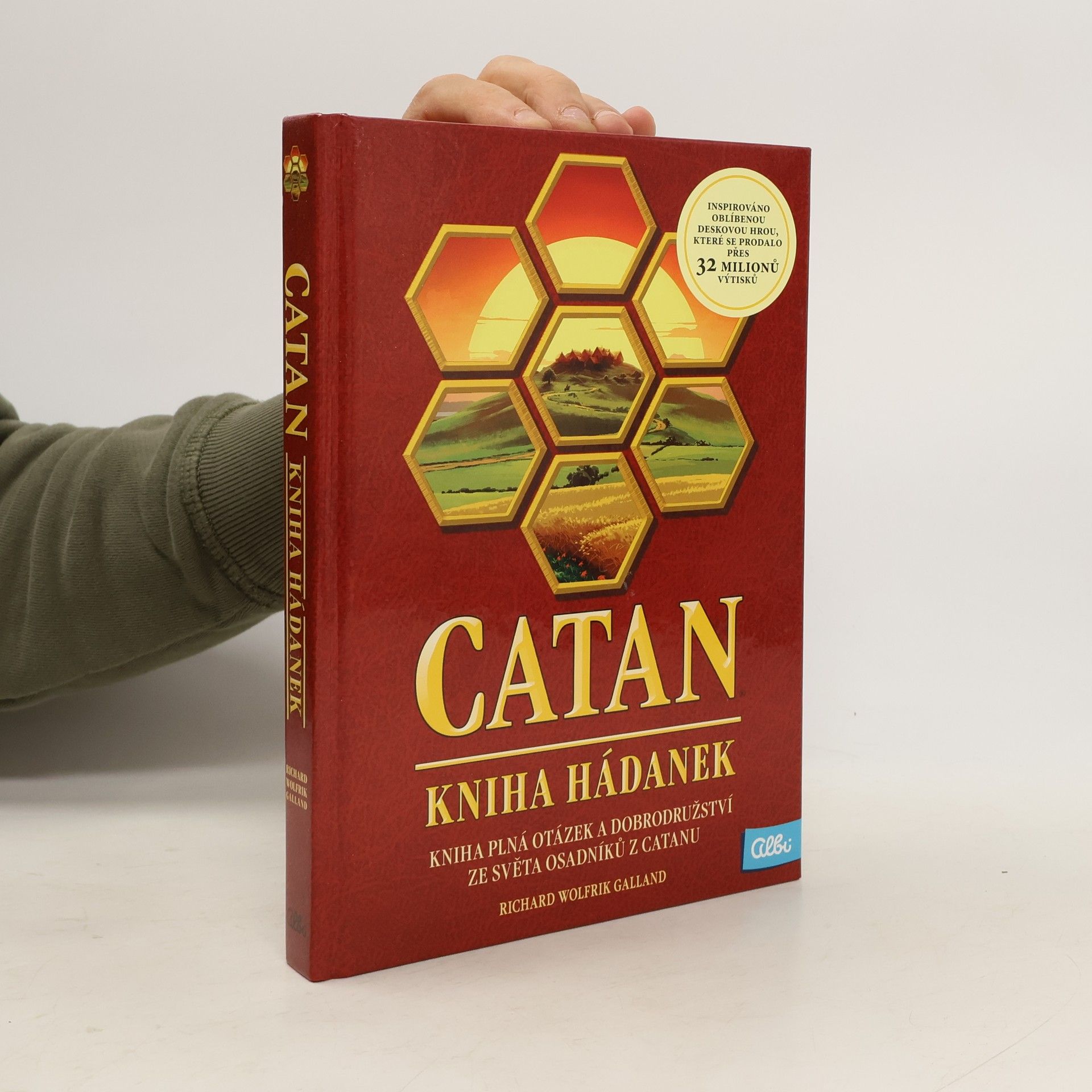 Richard Wolfrik Galland Catan. Kniha hádanek