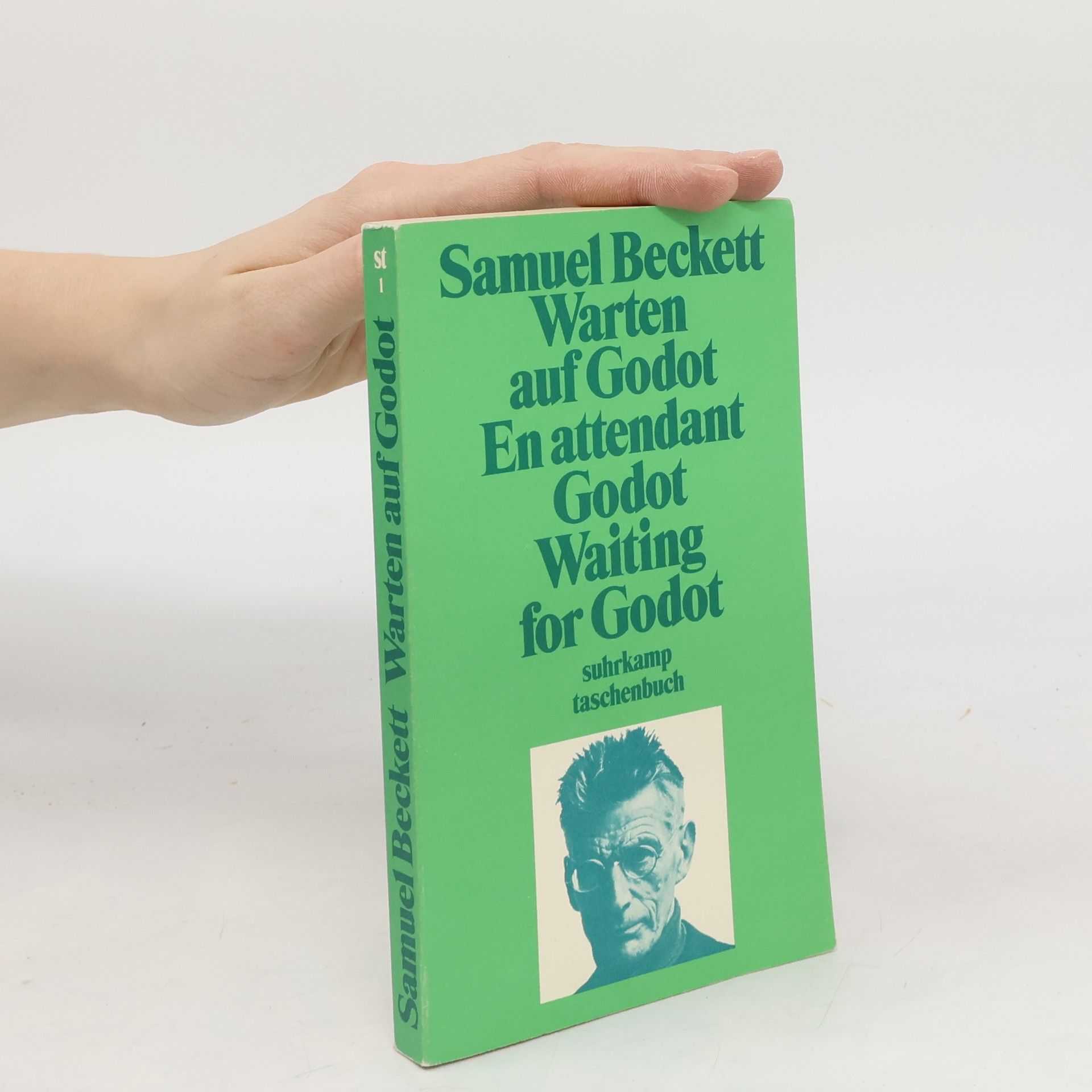 Samuel Beckett Warten auf Godot. En attendant Godot. Waiting for Godot