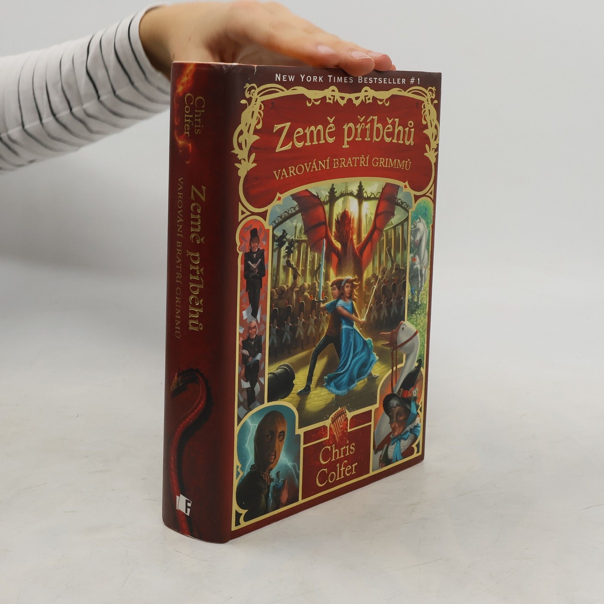 Chris Colfer Země příběhů. Varování bratří Grimmů